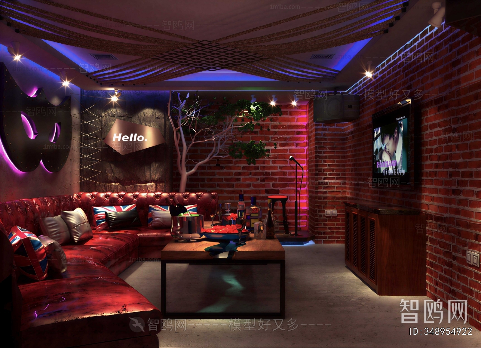 Industrial Style KTV Box