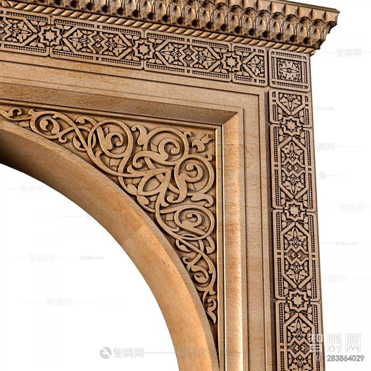 European Style Decorated Archway