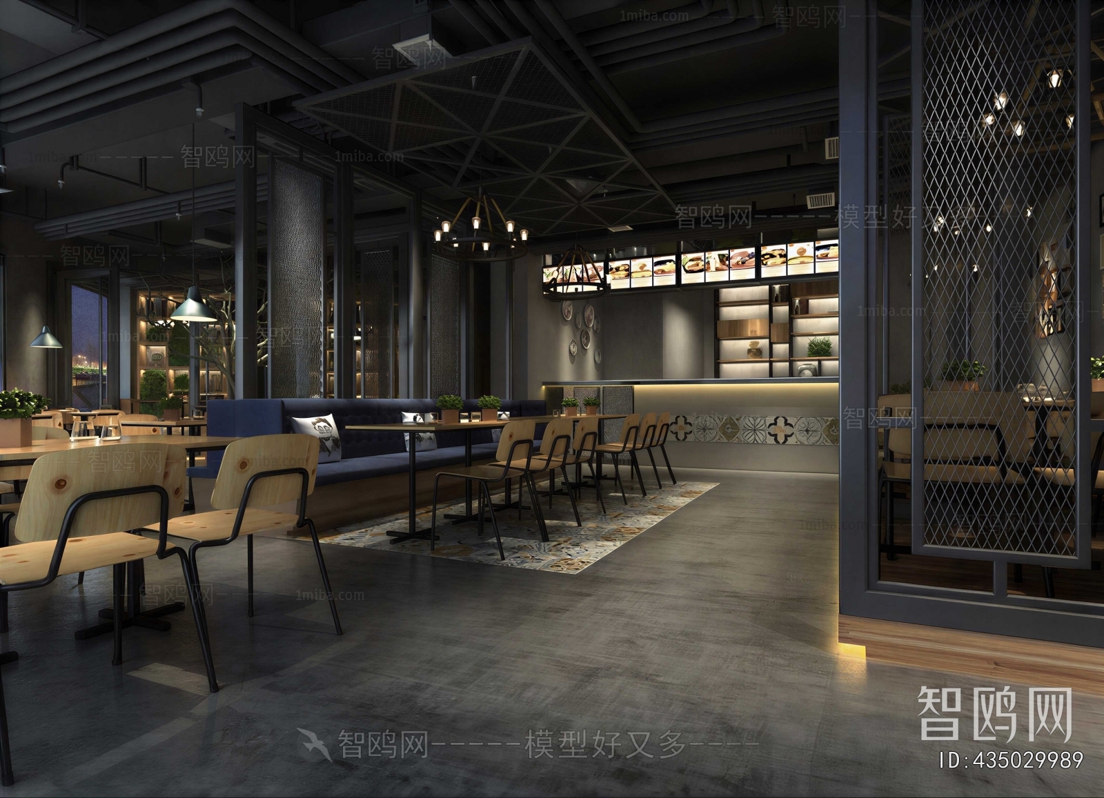 Industrial Style Restaurant