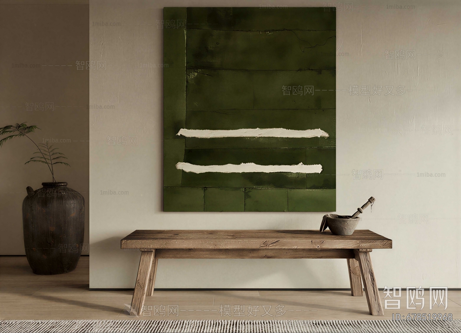 Wabi-sabi Style Painting