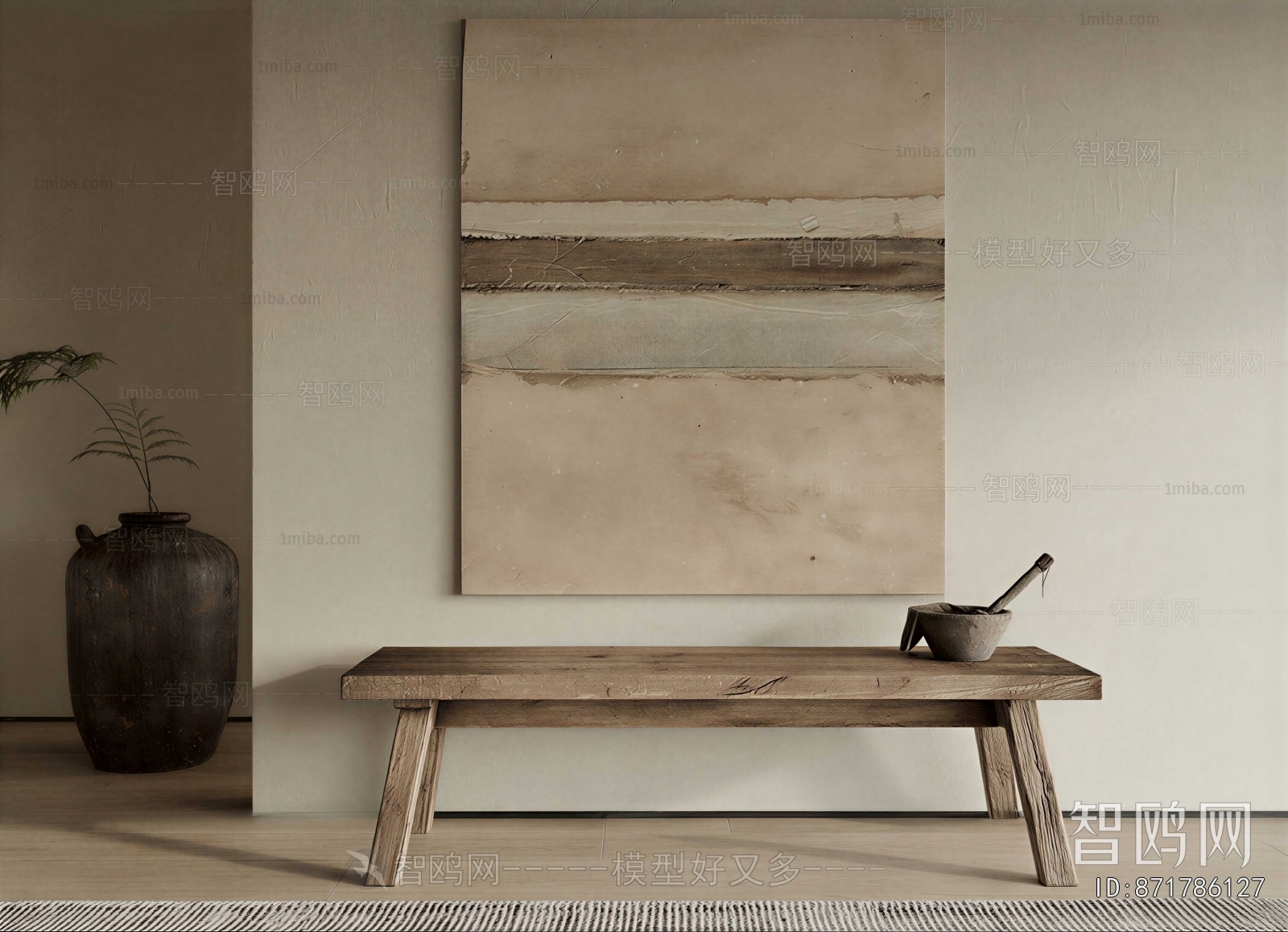 Wabi-sabi Style Painting