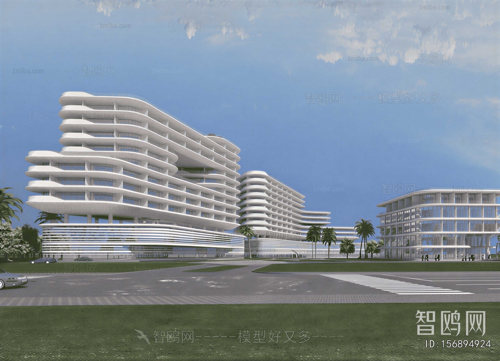 Modern Appearance Of Commercial Building
