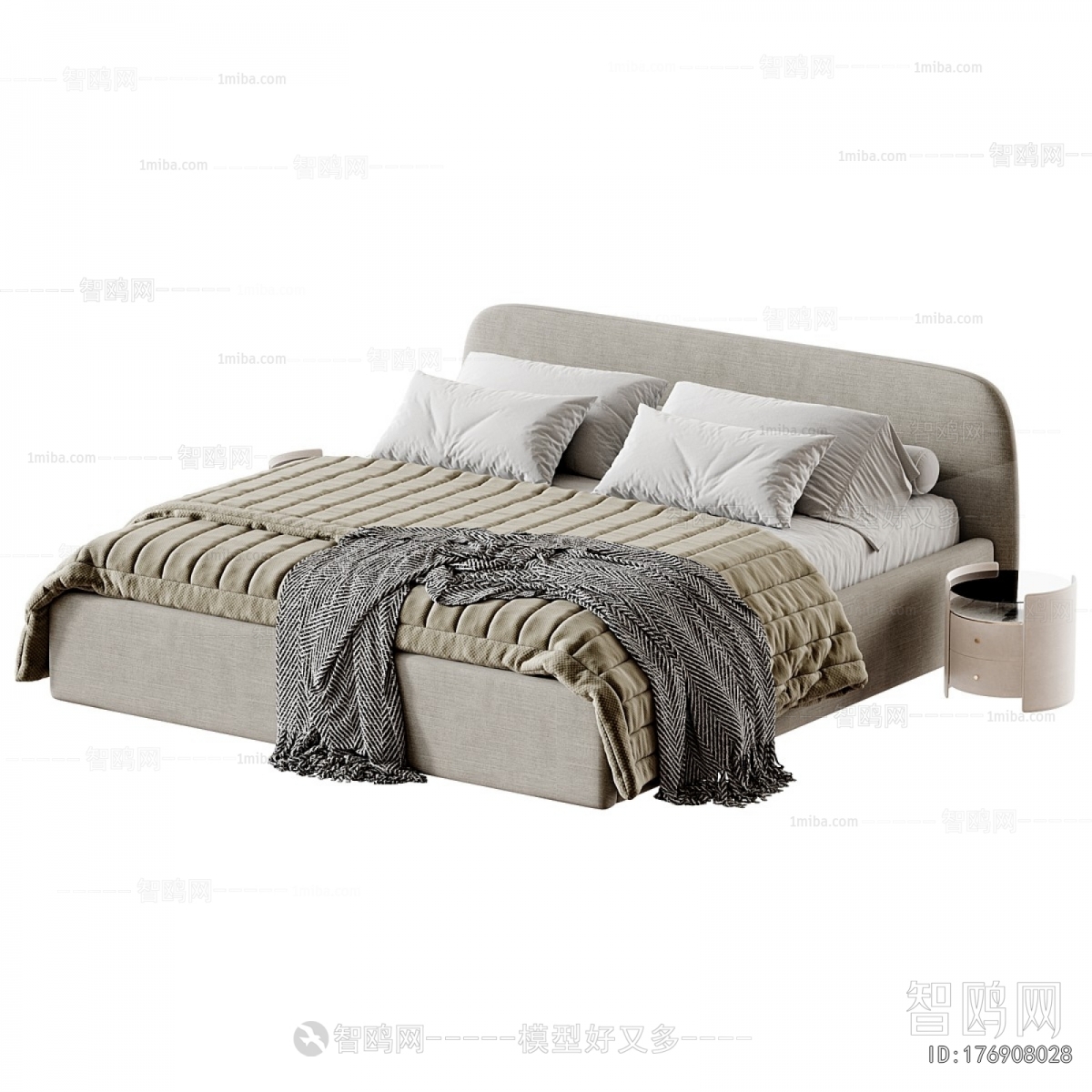 Modern Double Bed