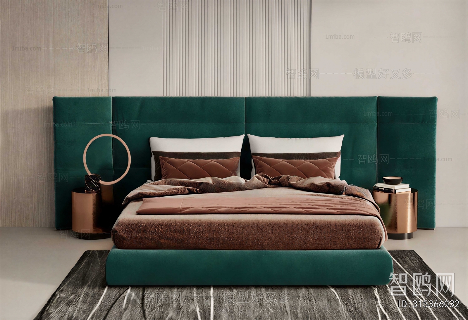 Modern Double Bed