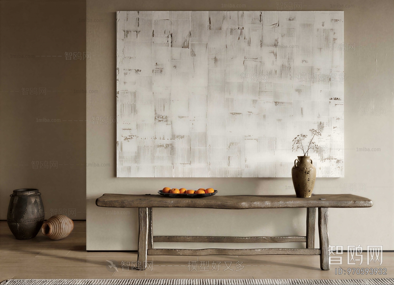 Wabi-sabi Style Painting