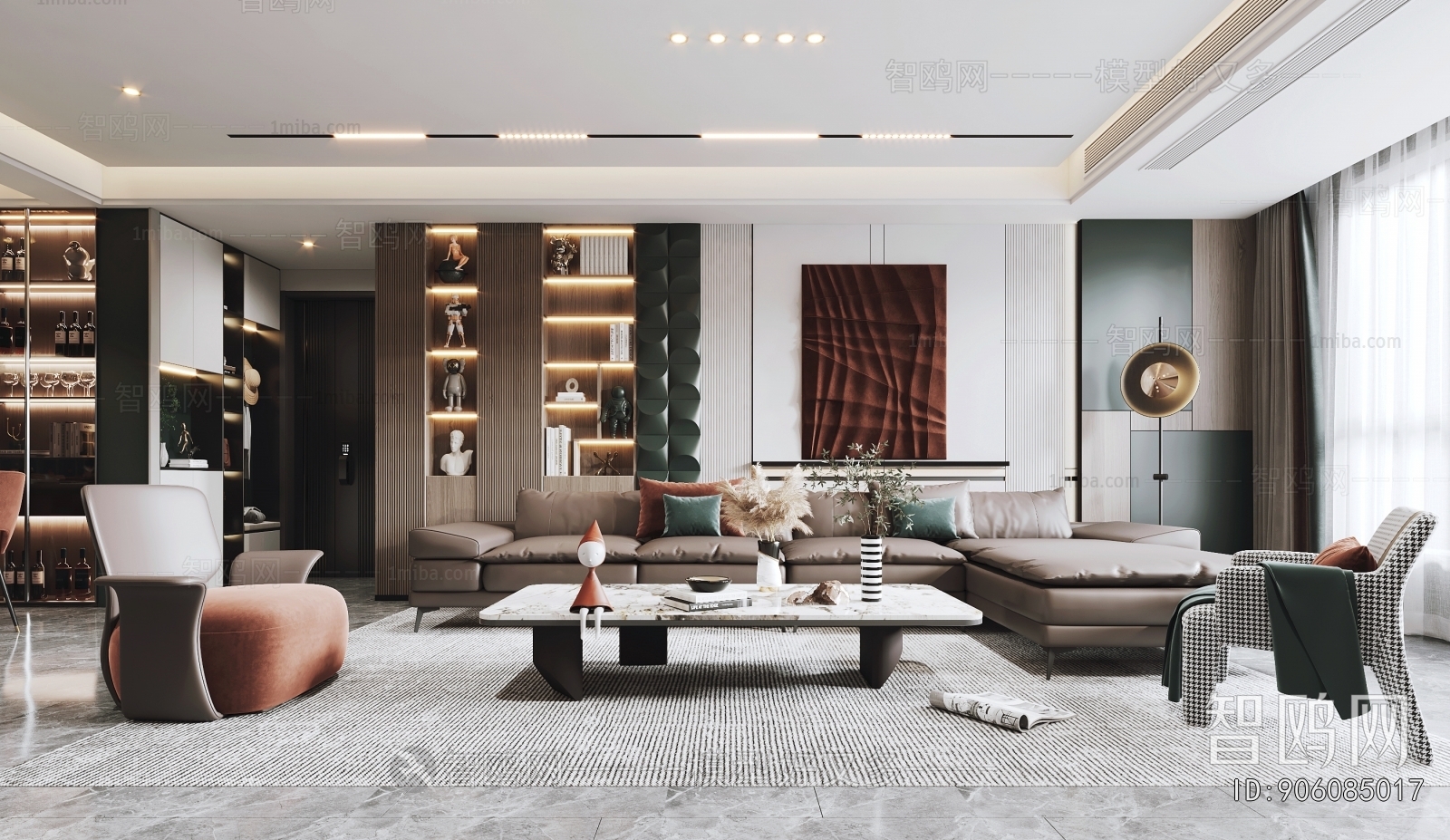 Modern A Living Room