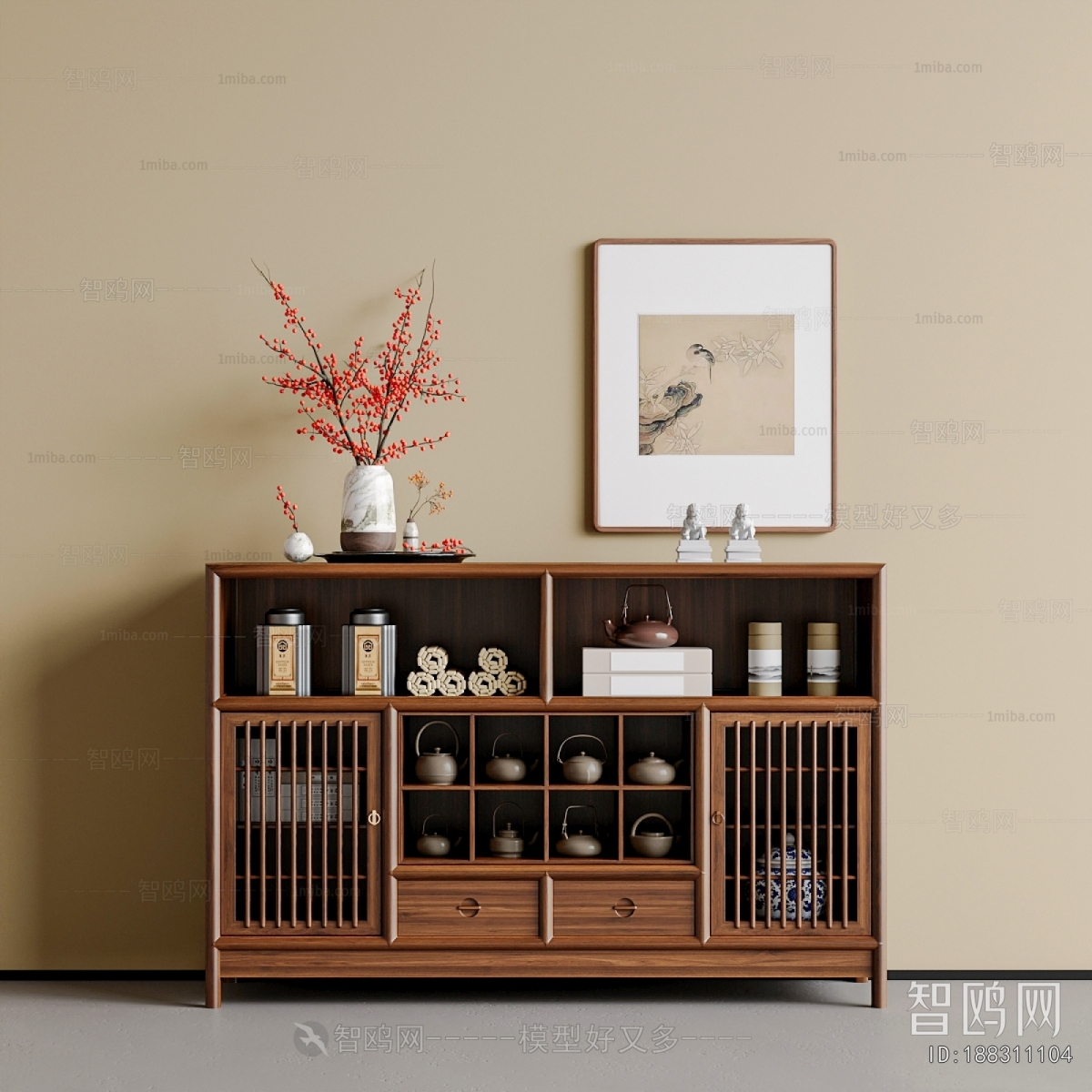 New Chinese Style Sideboard