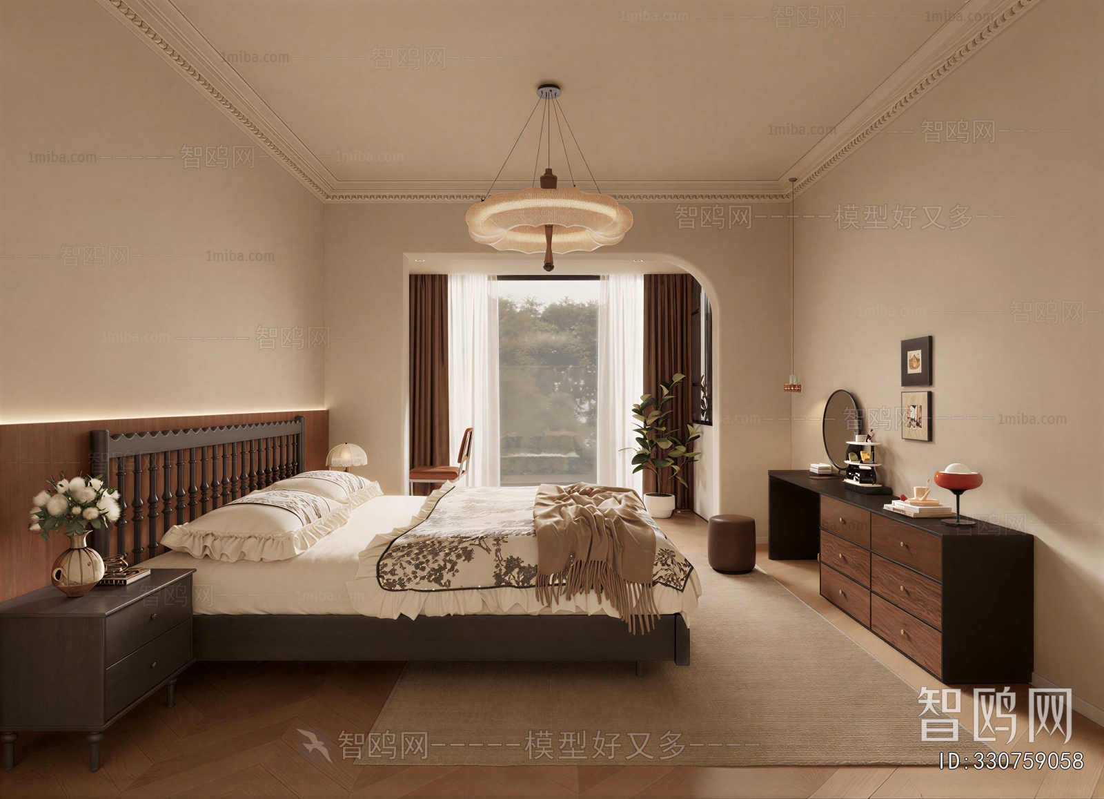 French Style Bedroom