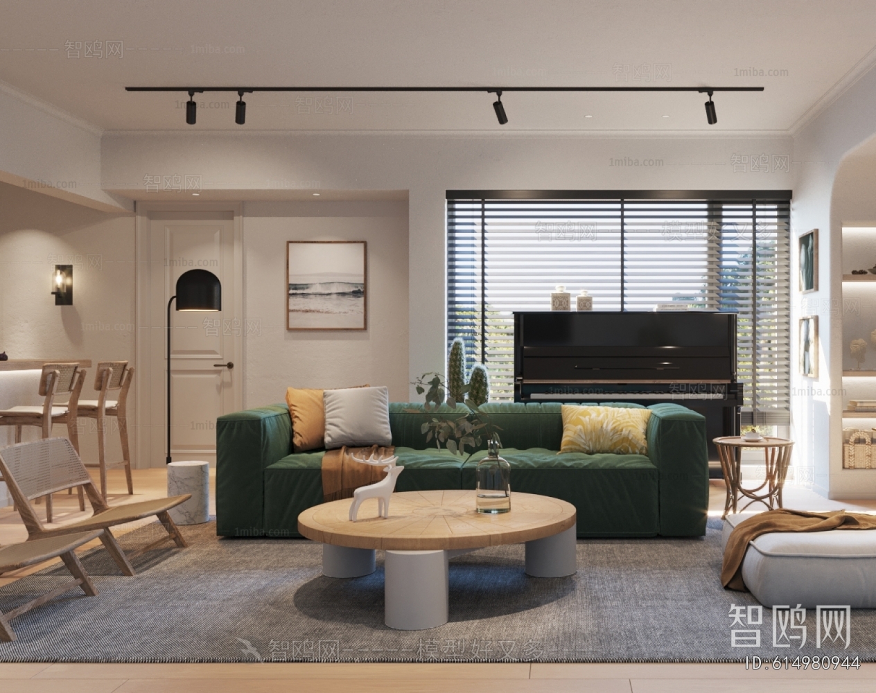 Nordic Style A Living Room