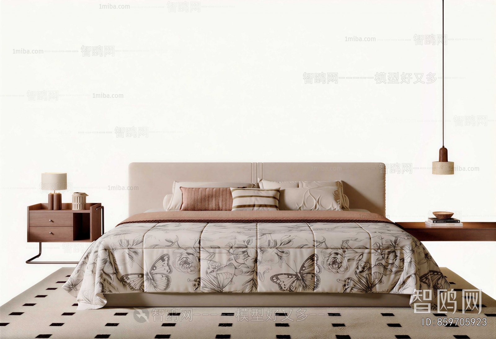 Modern Double Bed