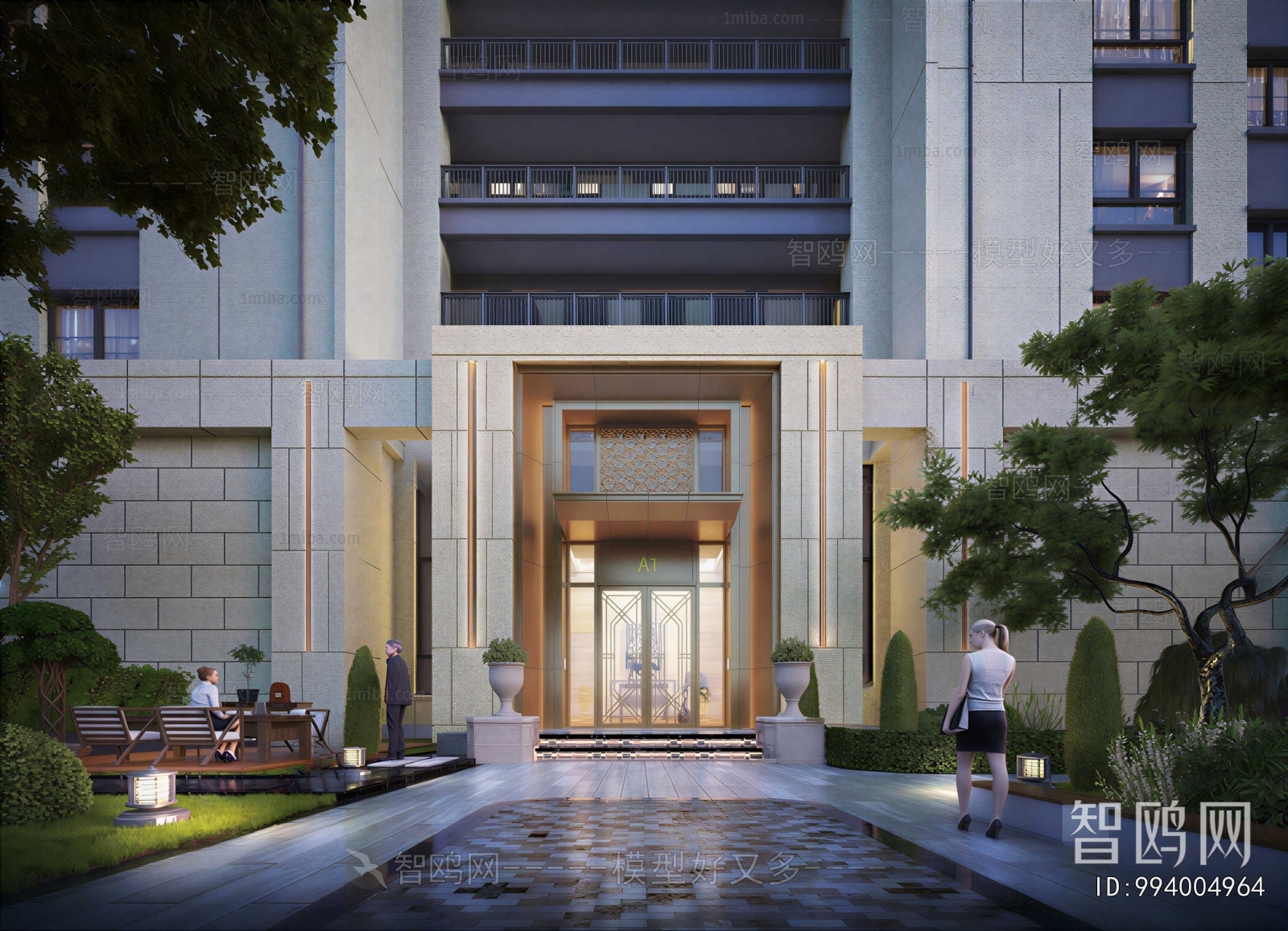 Modern Facade Element