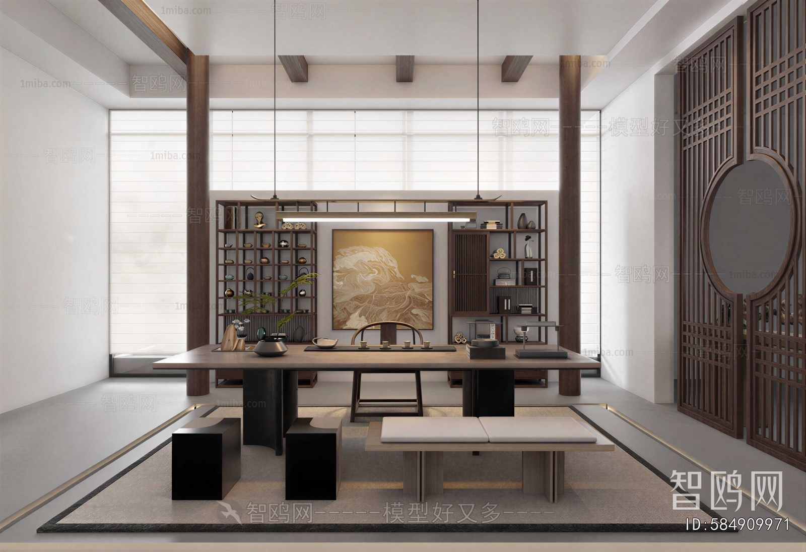 New Chinese Style Tea House