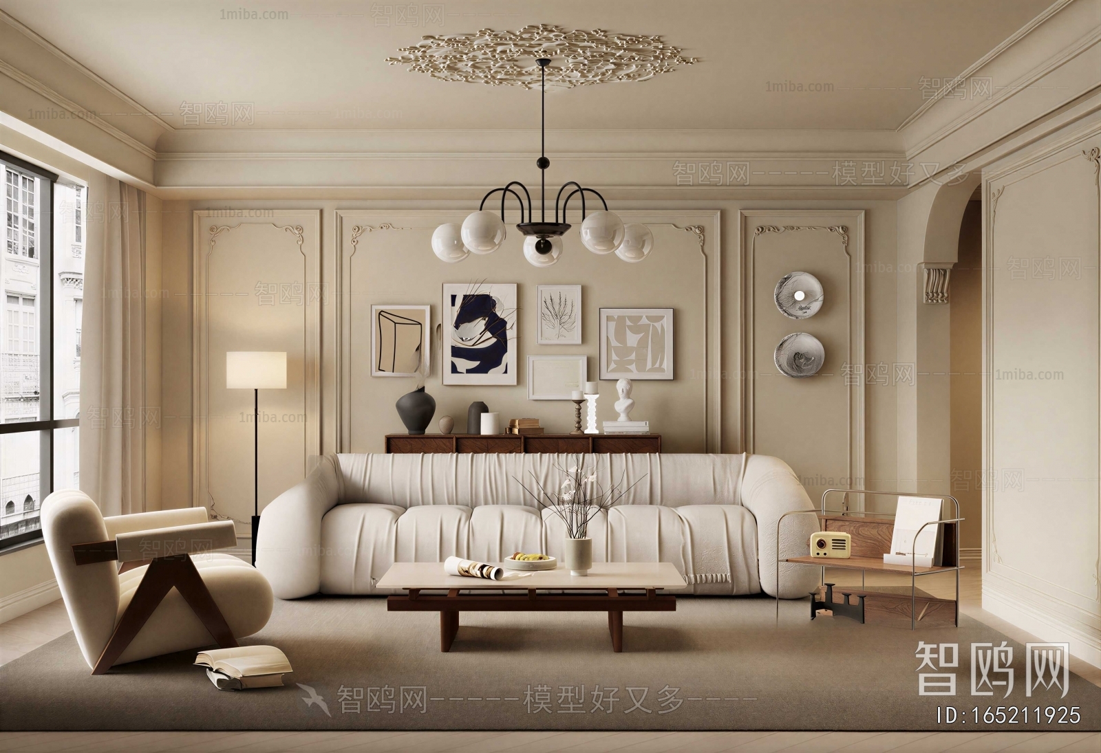 French Style A Living Room