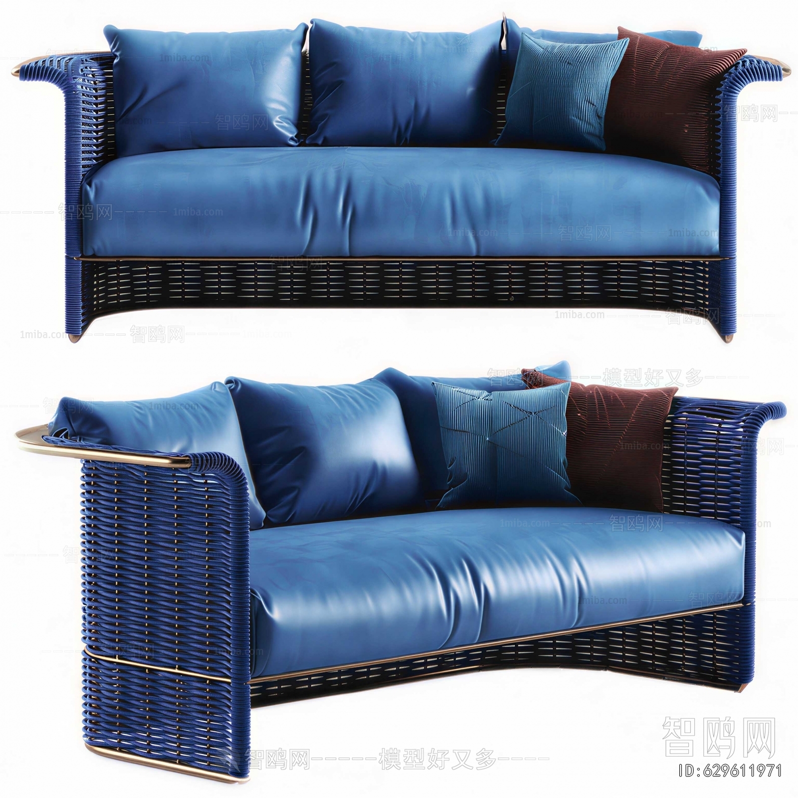 Modern Three-seat Sofa