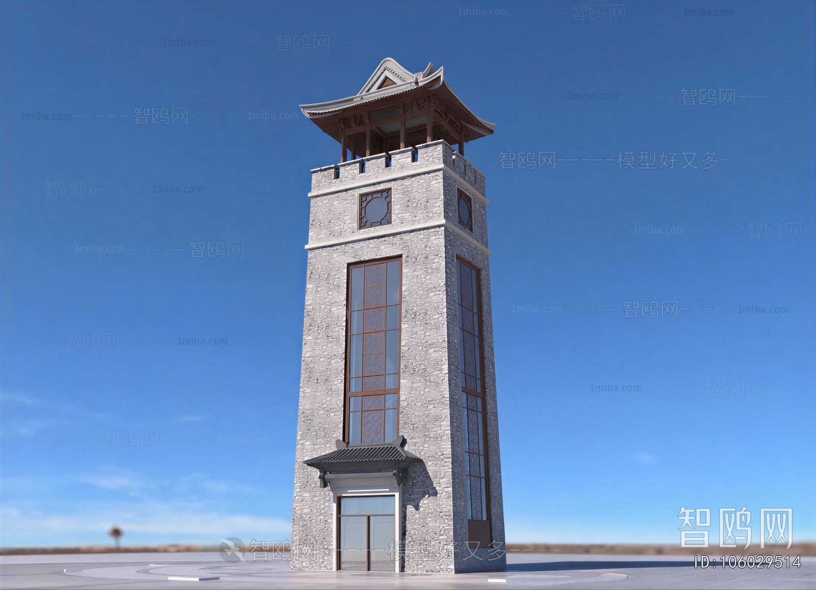 Chinese Style Ancient Architectural Buildings
