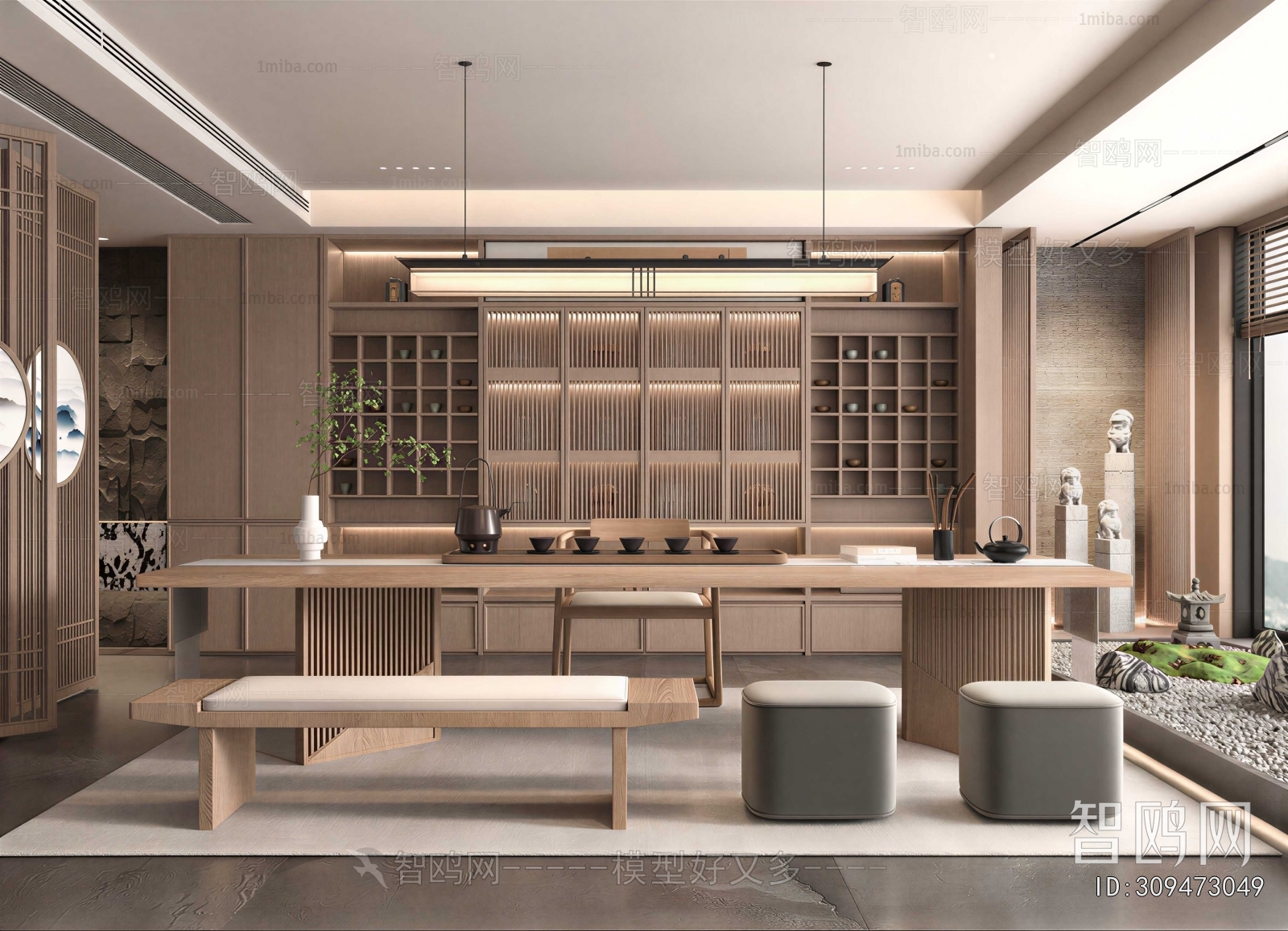 New Chinese Style Tea House