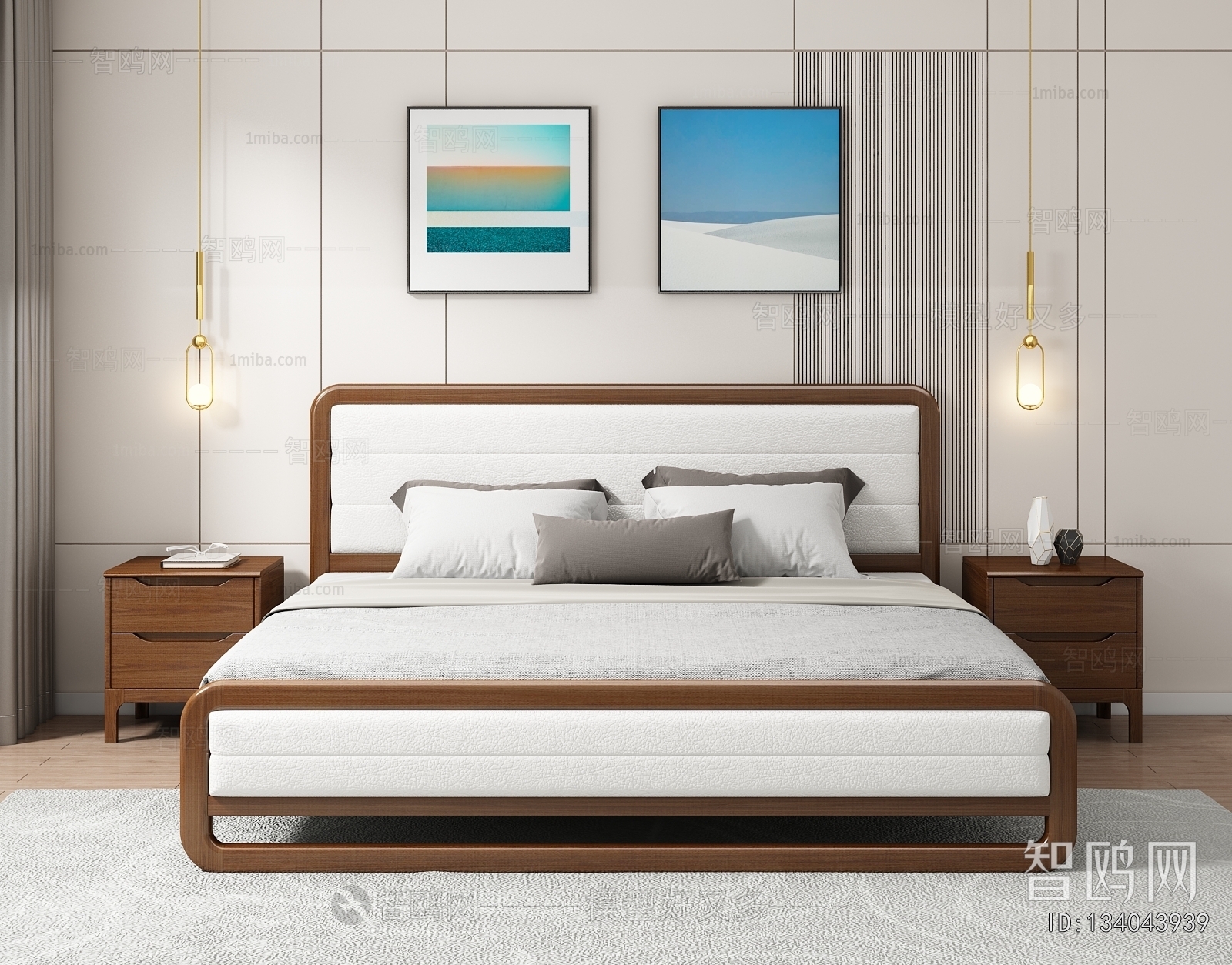 Modern Double Bed
