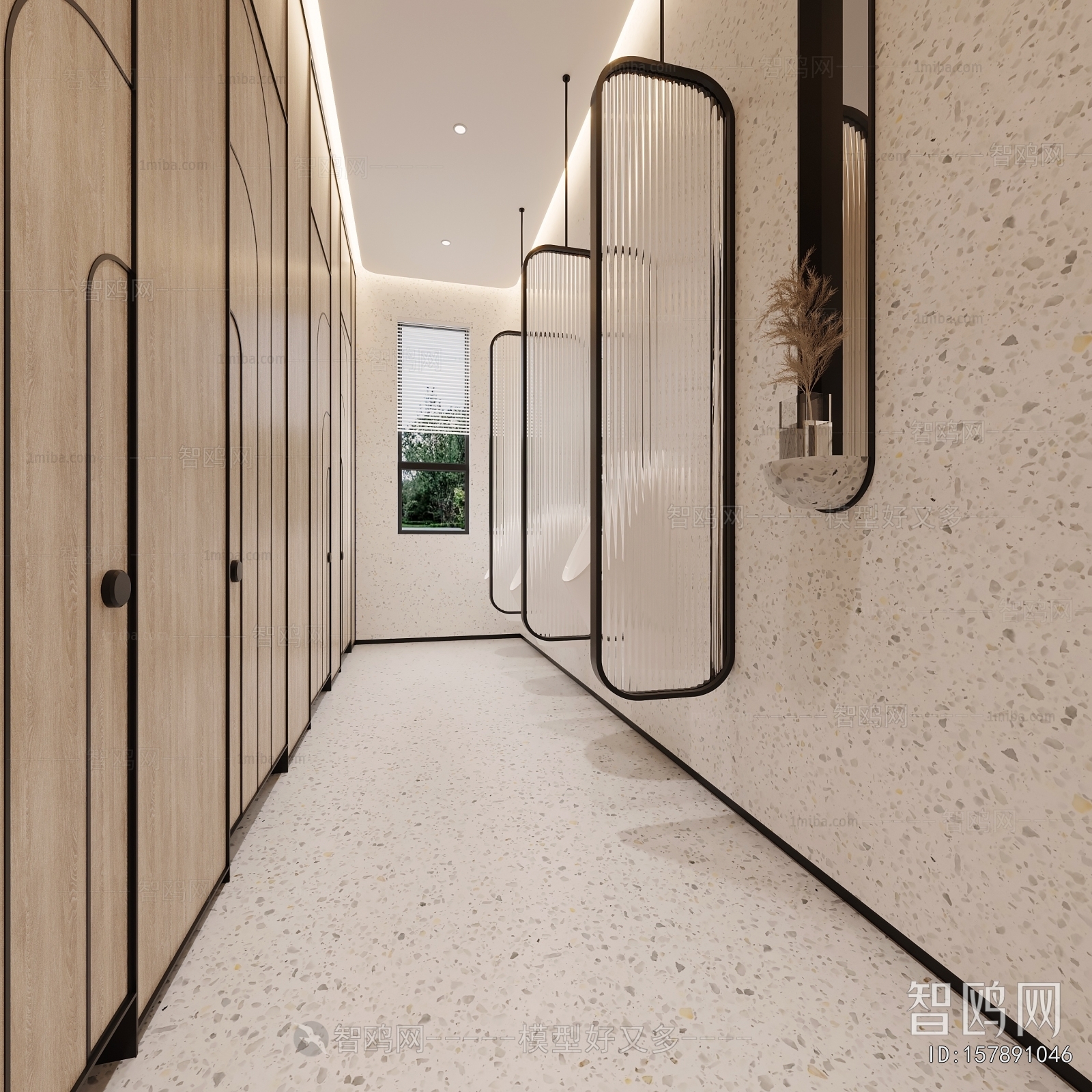 Modern Public Toilet