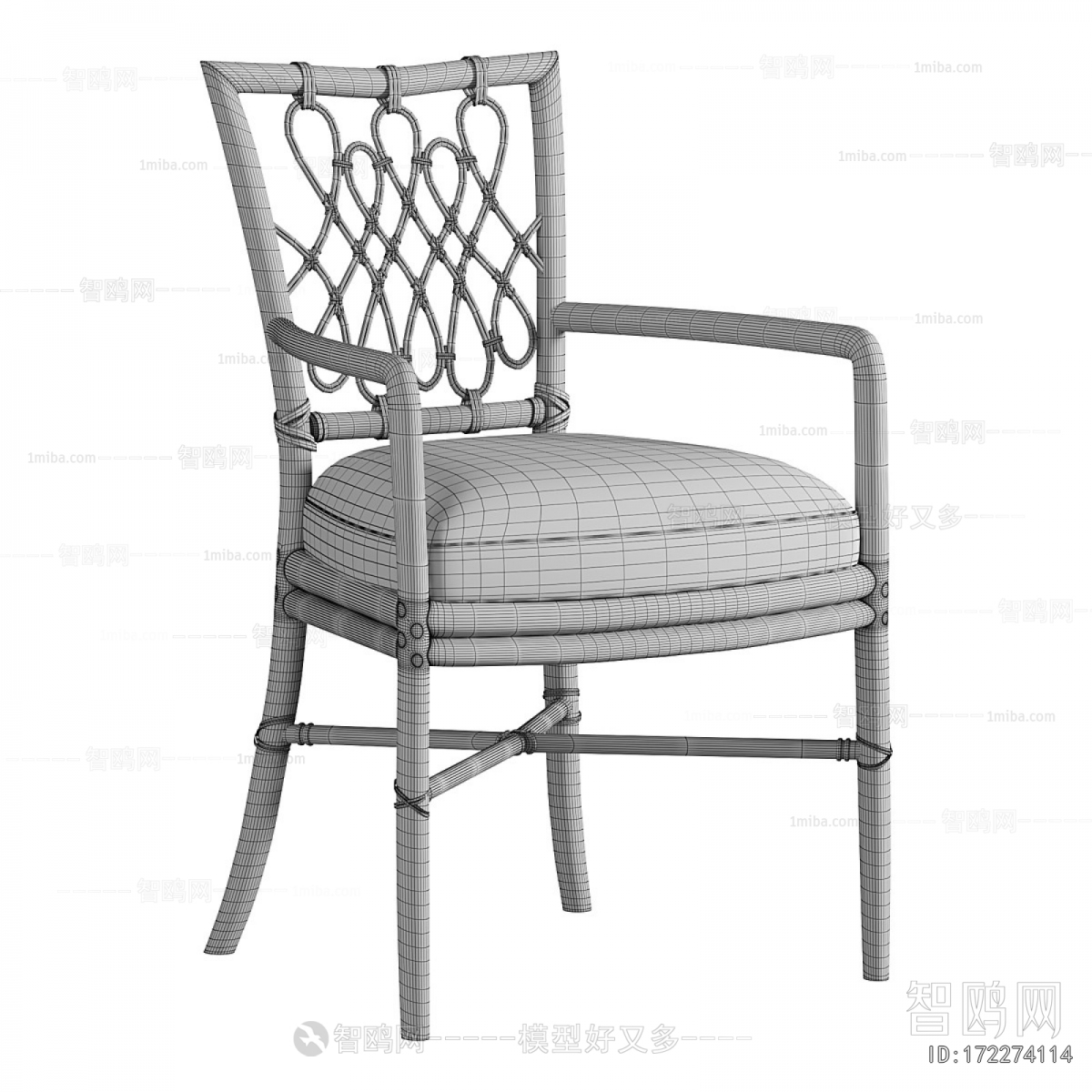 Wabi-sabi Style Lounge Chair