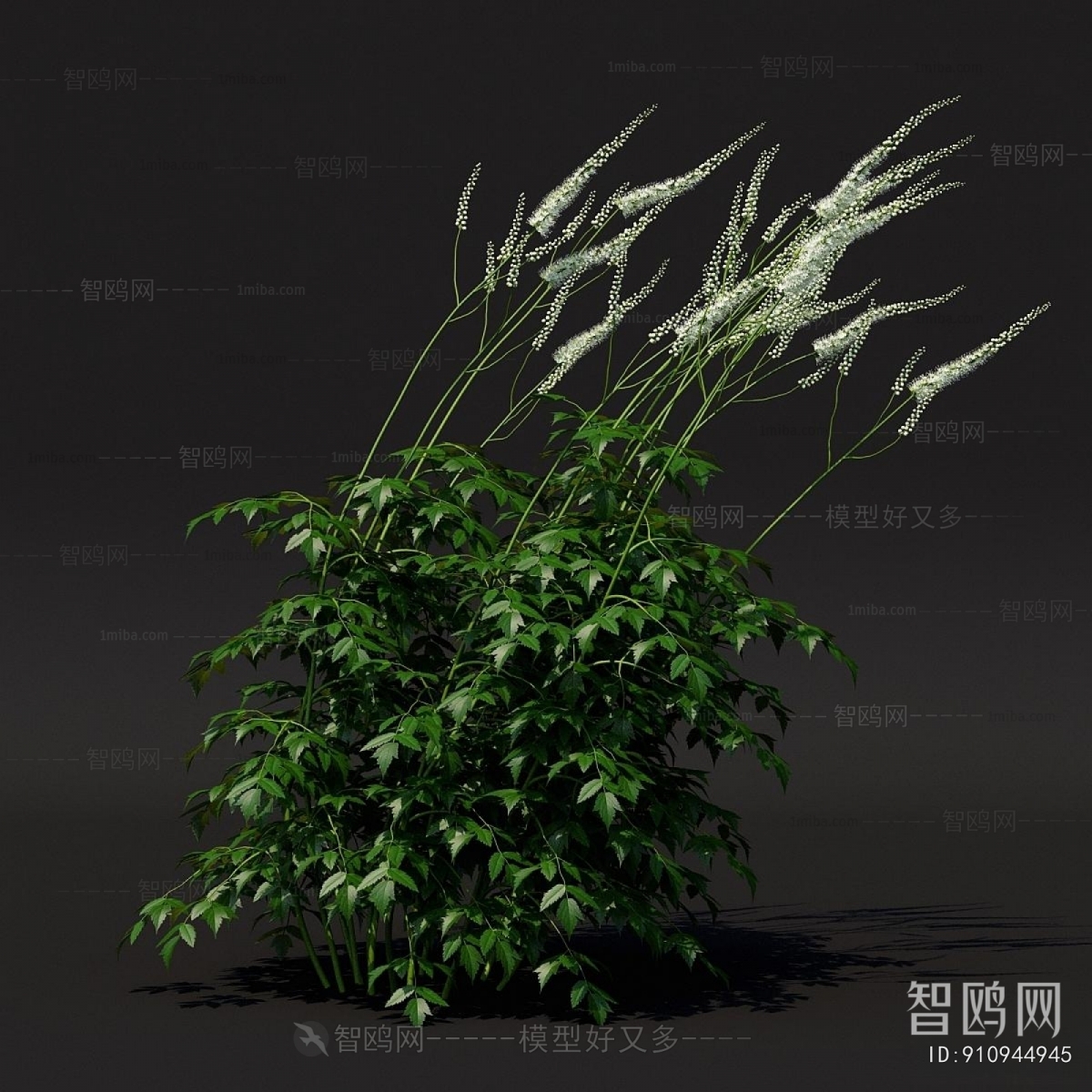 Modern Flowers And Grass