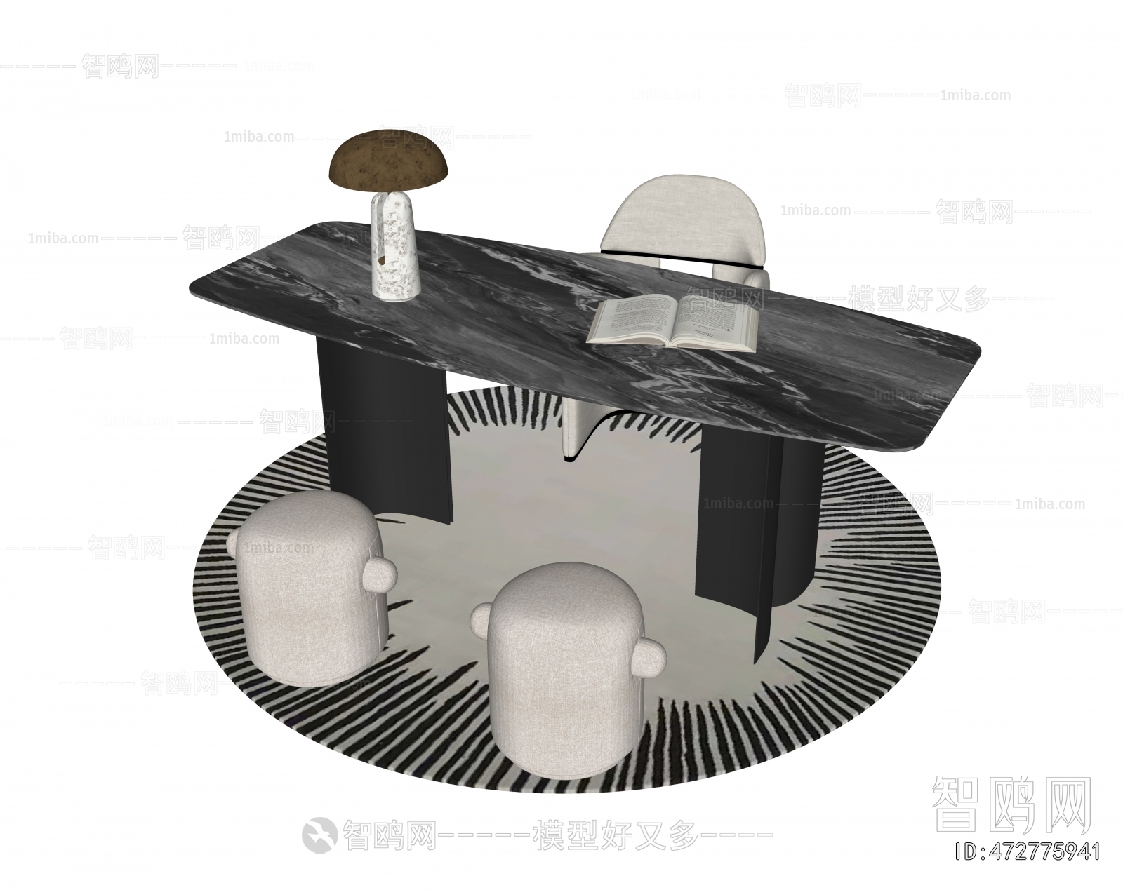 Modern Computer Desk And Chair