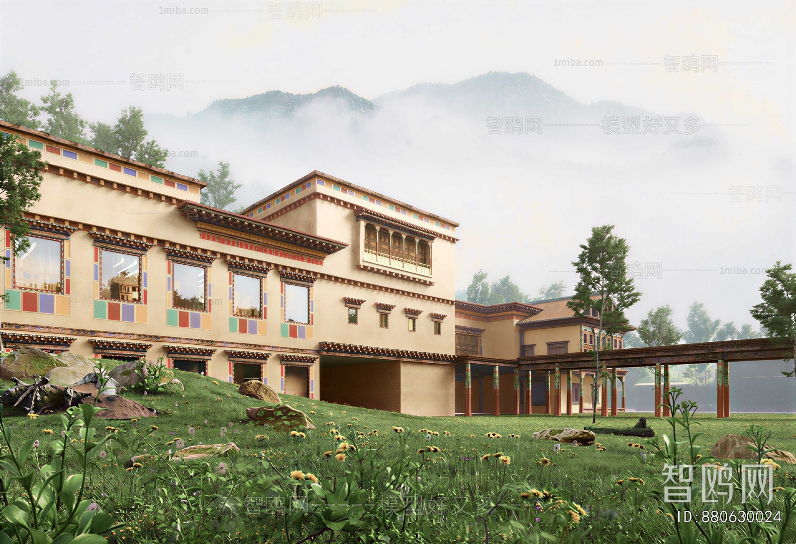 New Chinese Style Residential Building