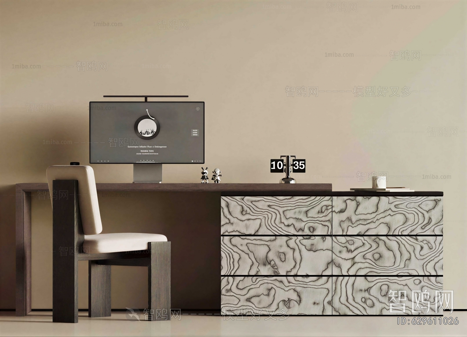 Modern Computer Desk And Chair