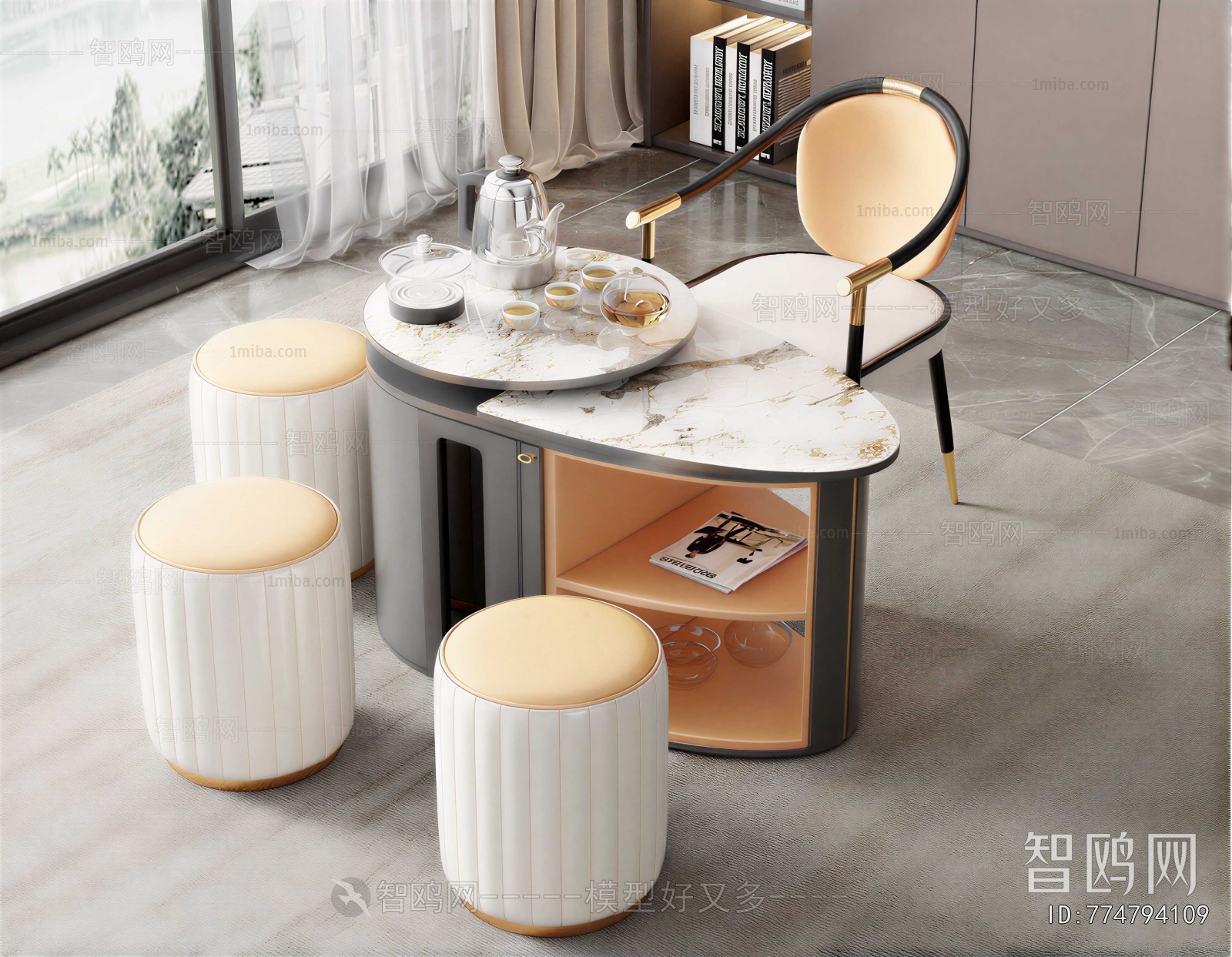 Modern Tea Tables And Chairs