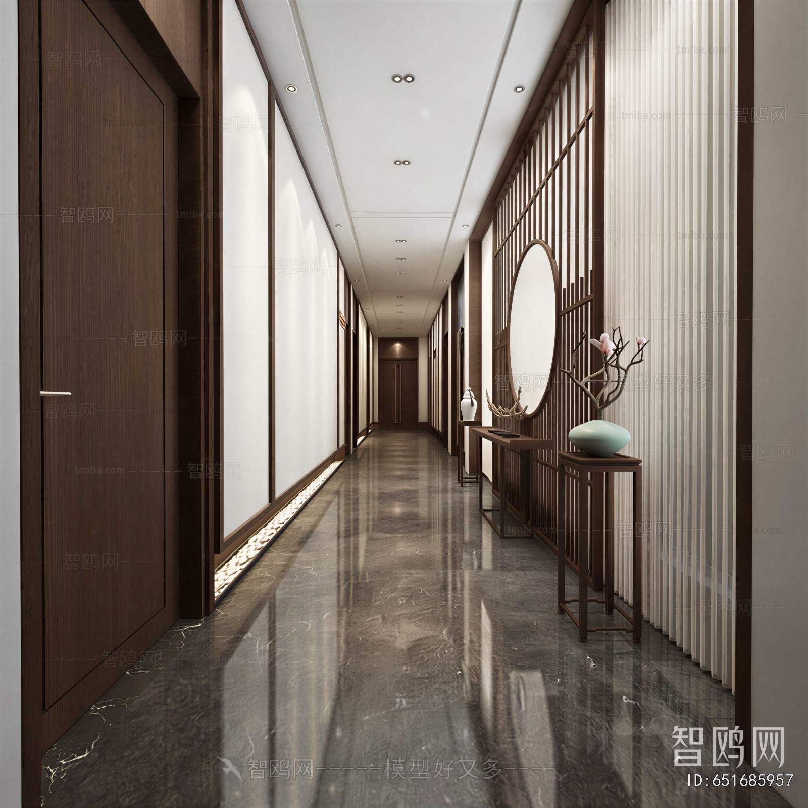 New Chinese Style Corridor