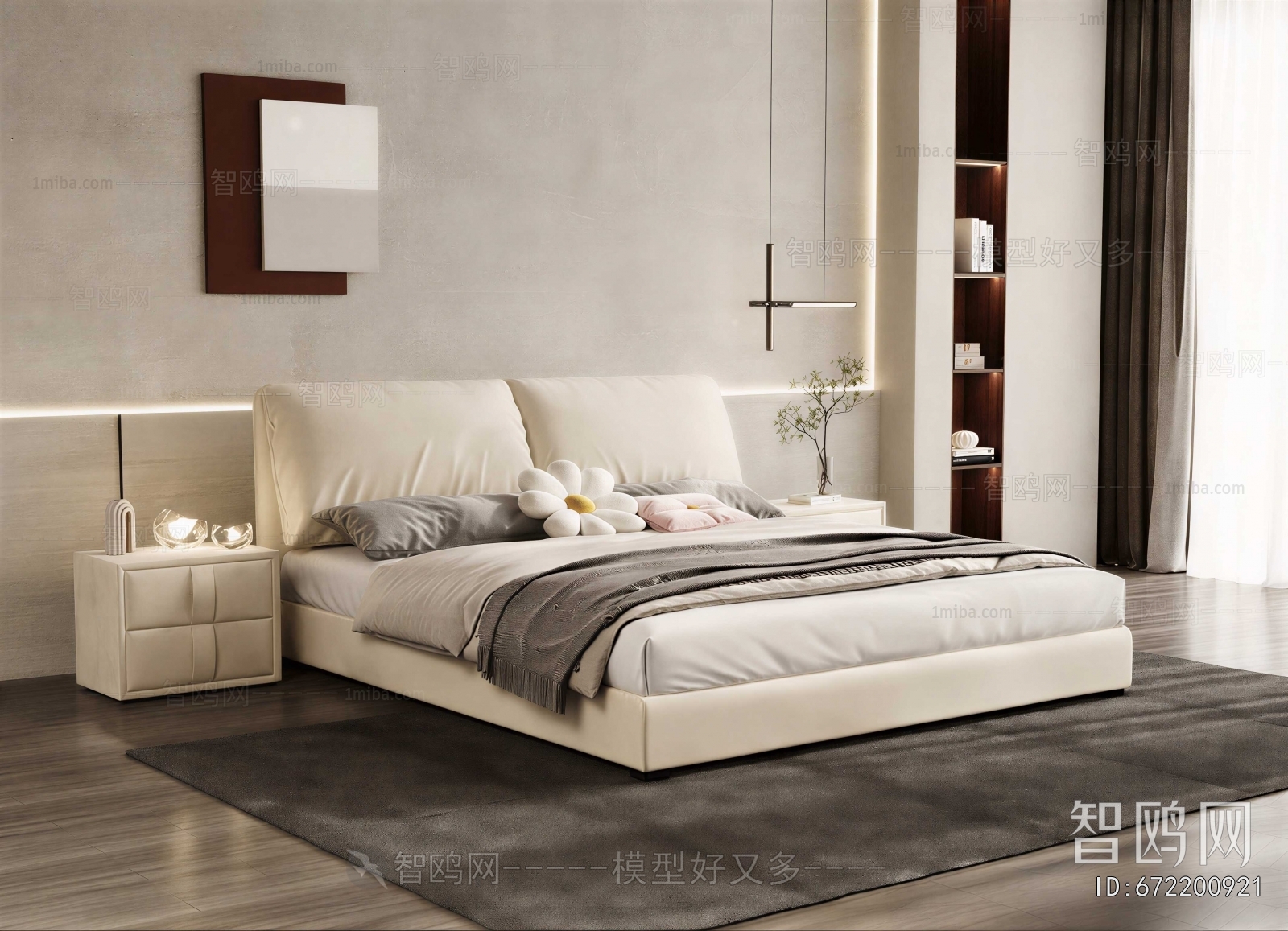 Modern Double Bed