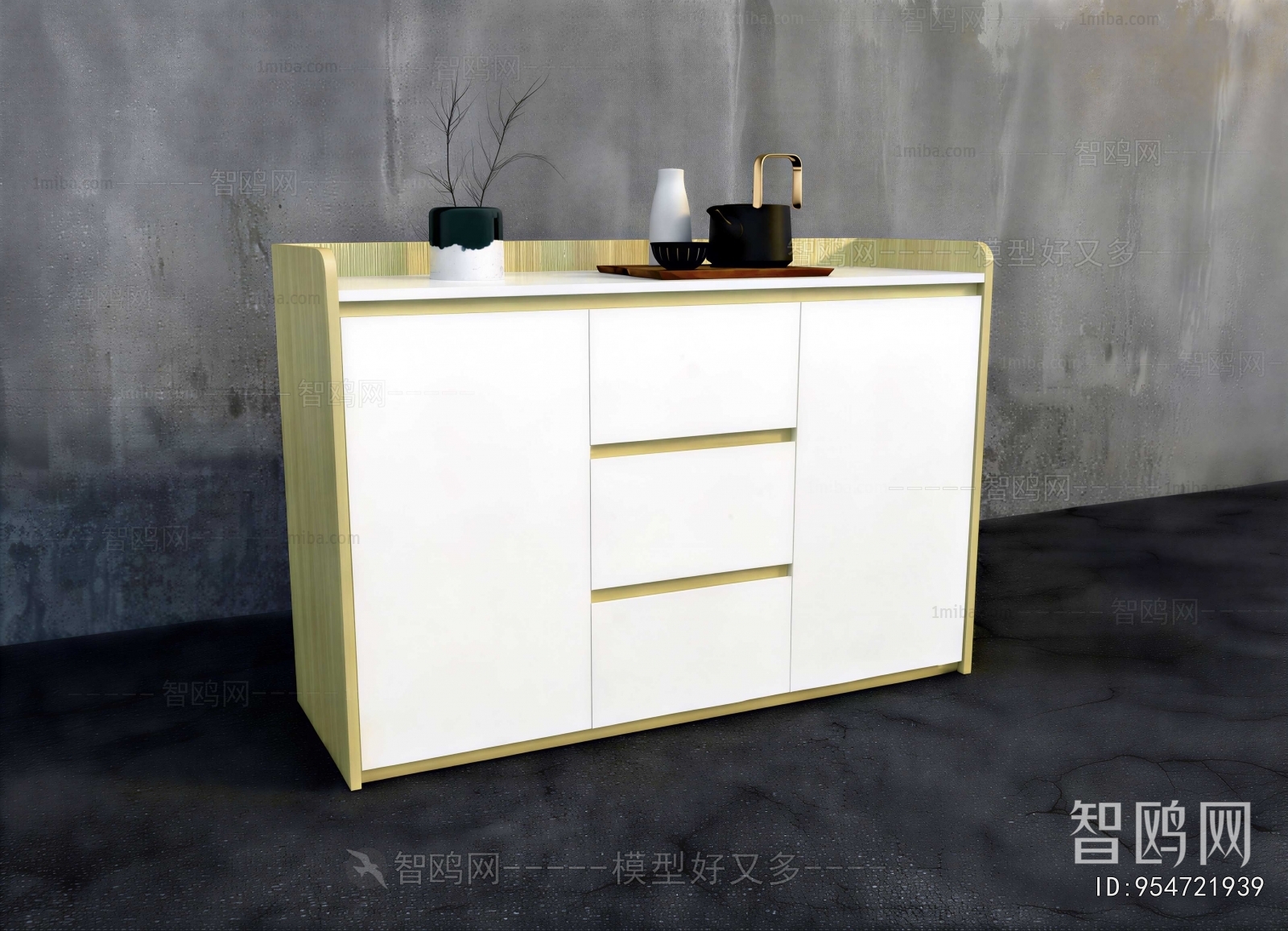 Modern Entrance Cabinet