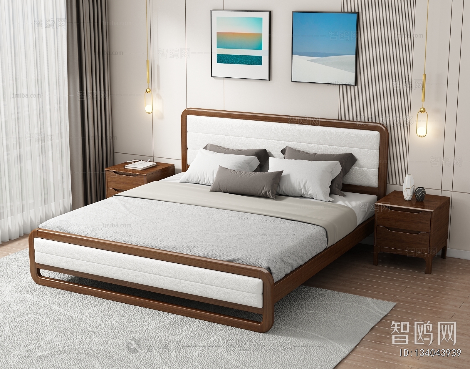 Modern Double Bed