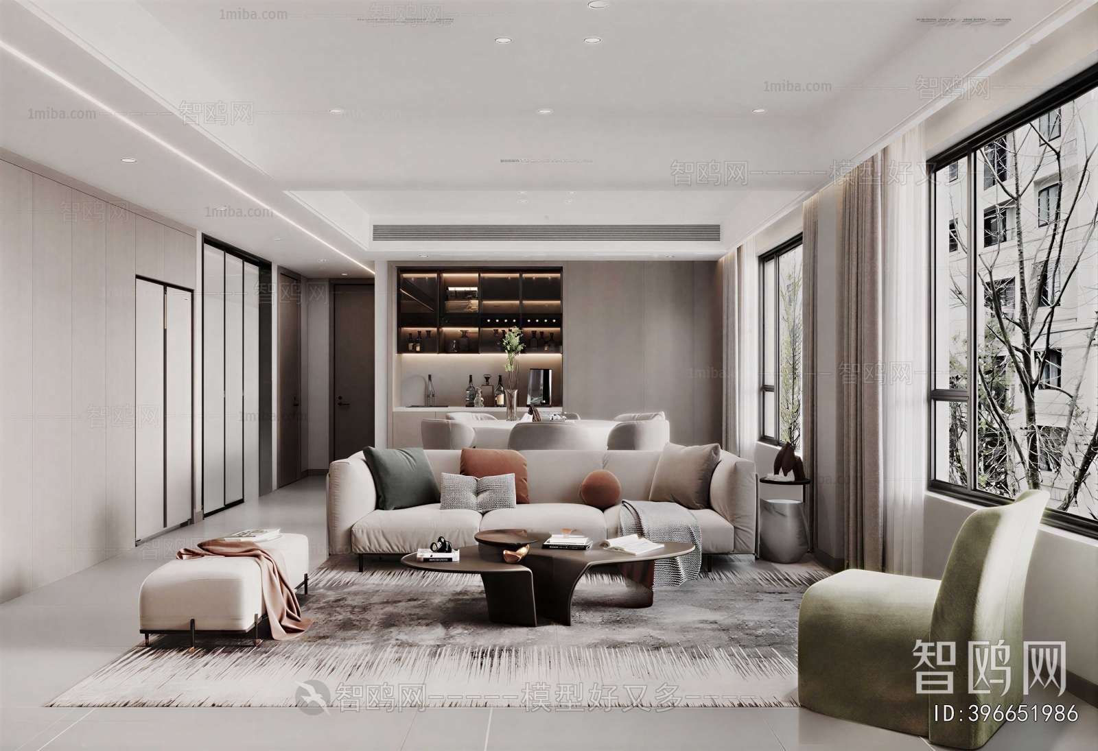 Modern A Living Room