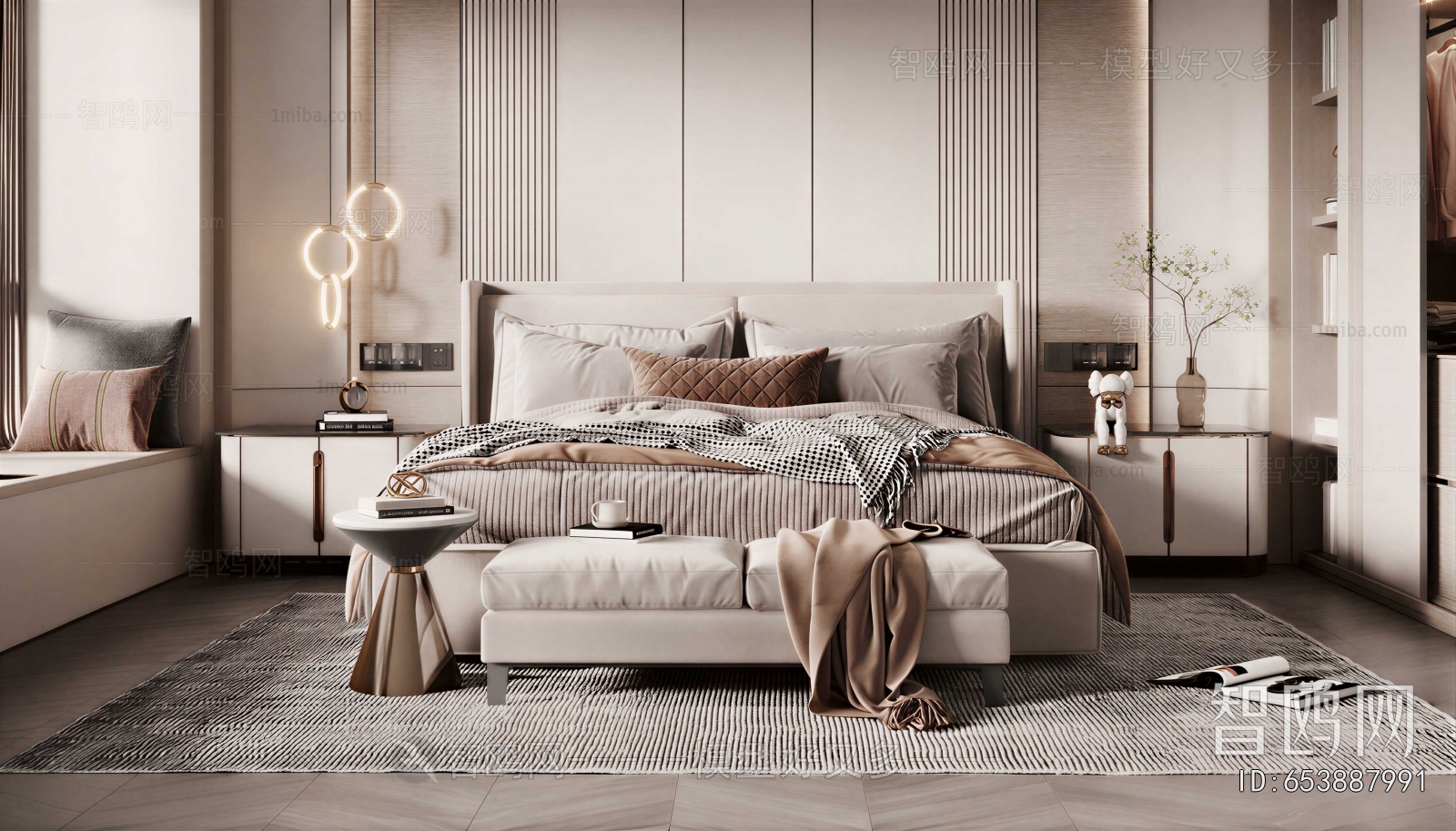 Modern Double Bed