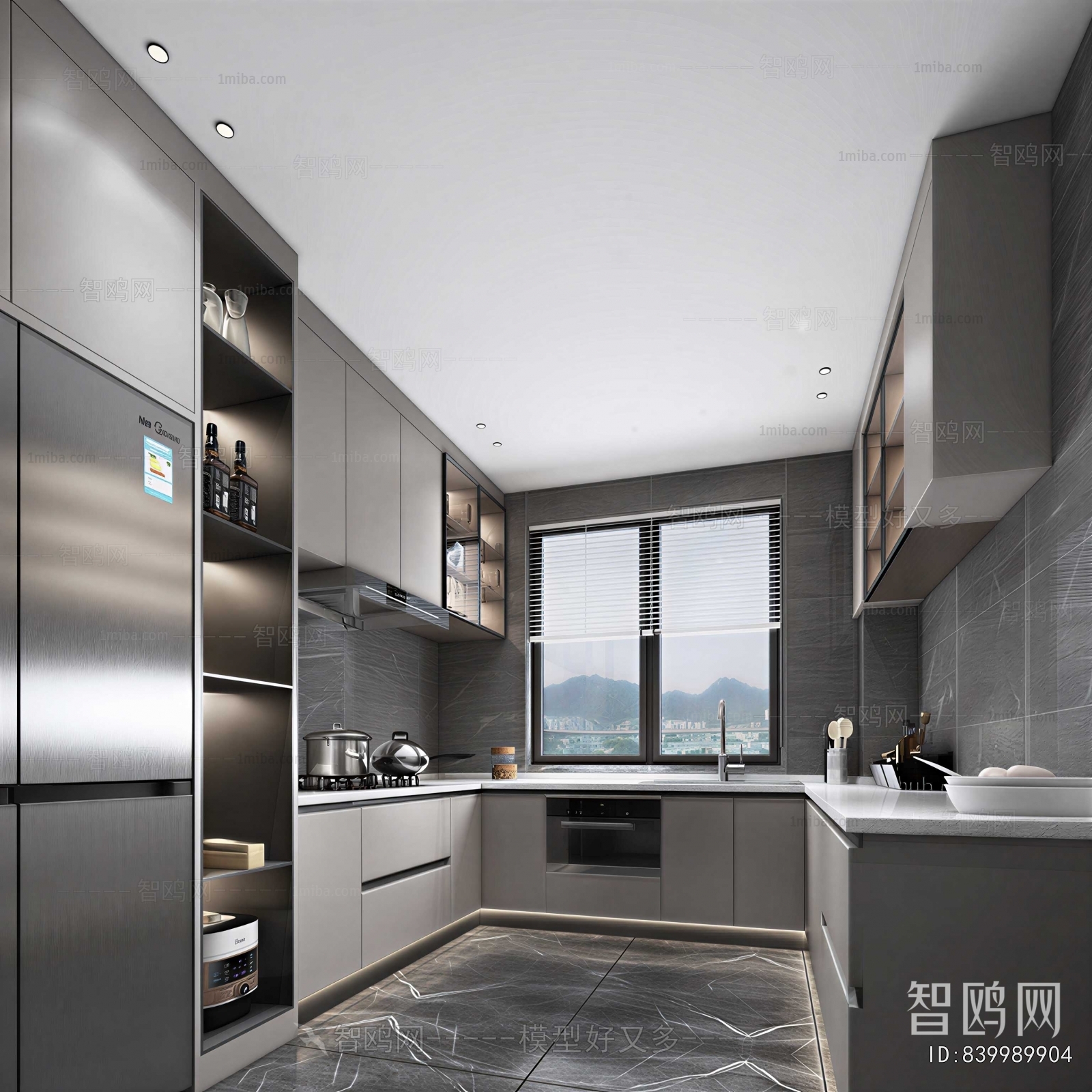 Modern The Kitchen