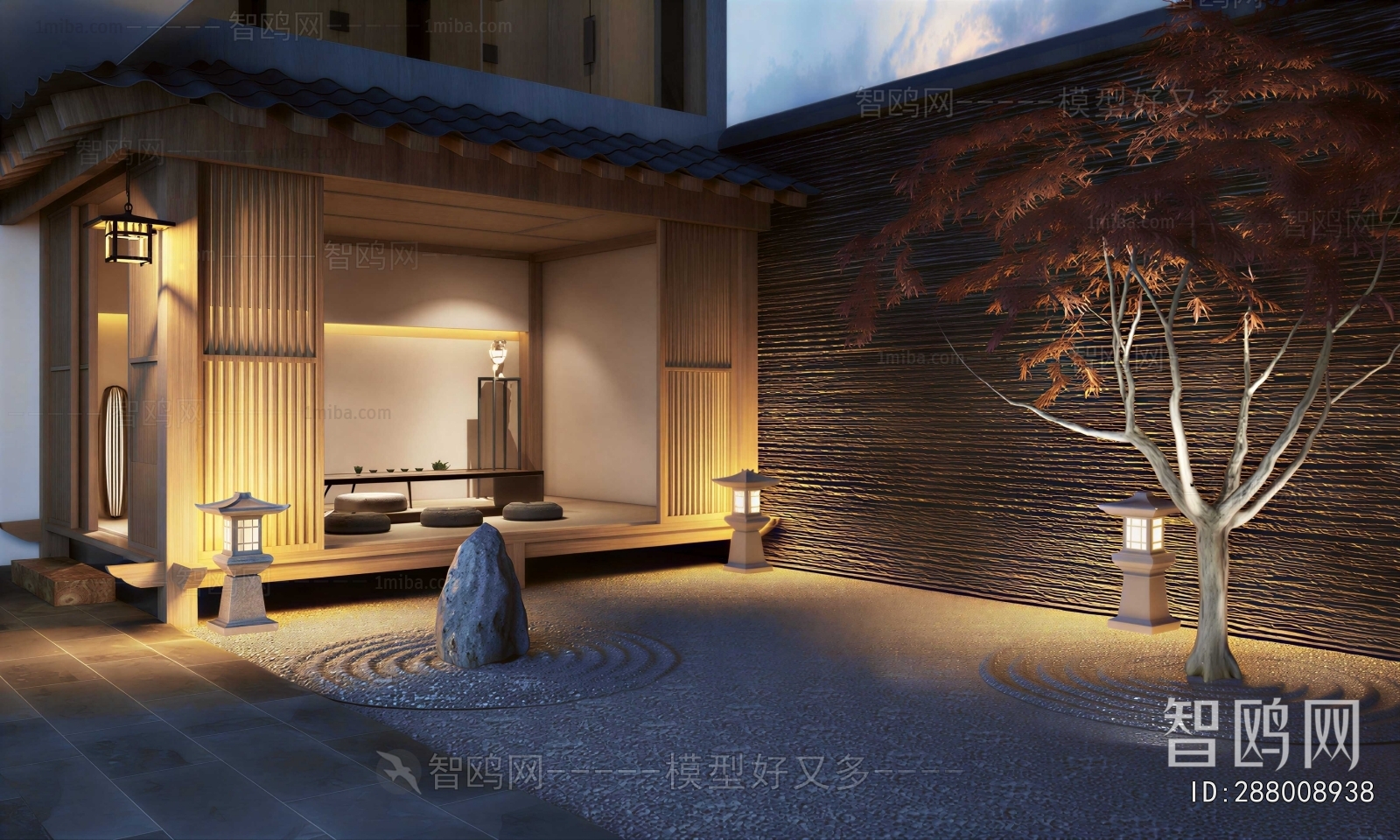 Japanese Style Courtyard/landscape