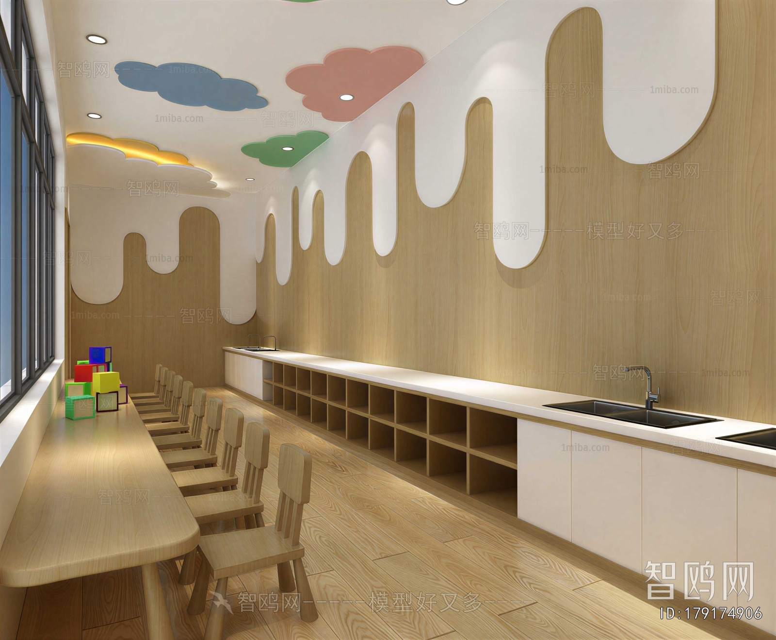 Modern Children's Playroom
