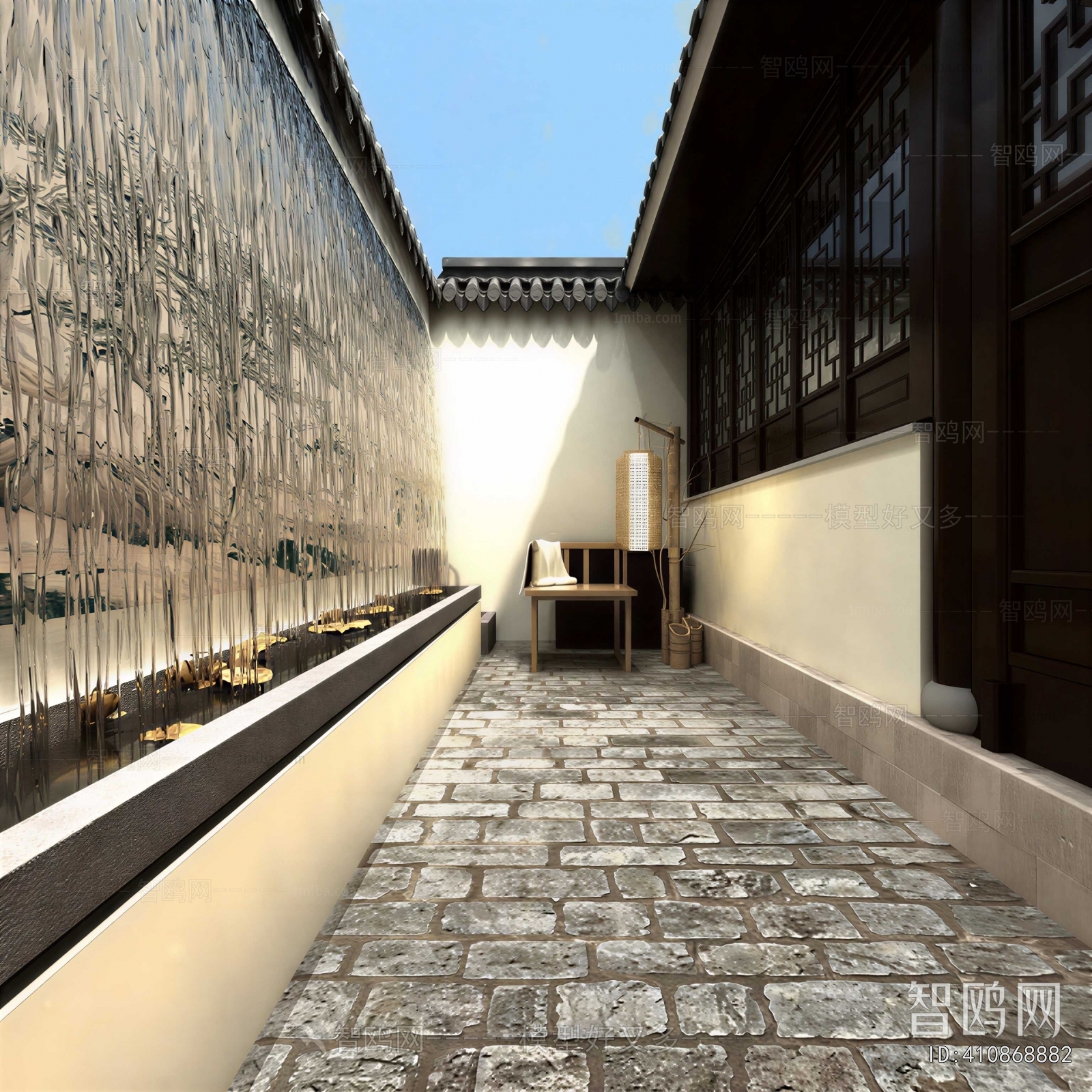 New Chinese Style Courtyard/landscape