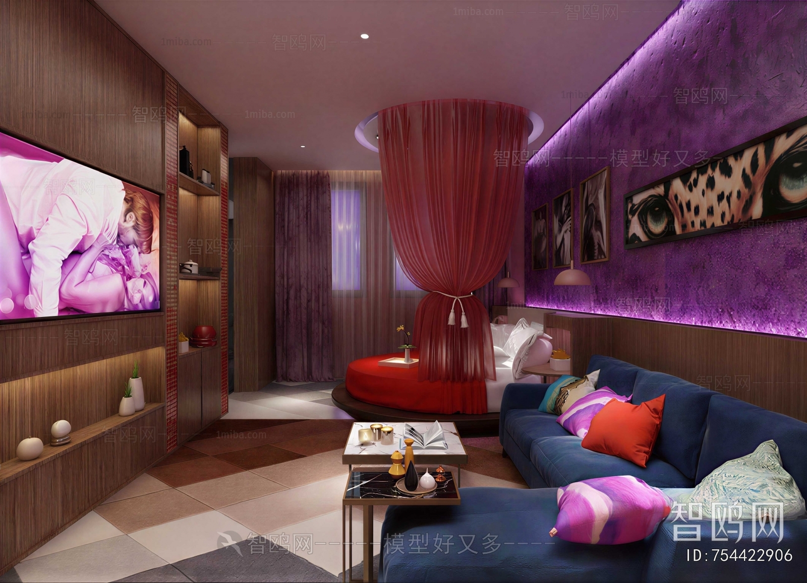 Modern Guest Room