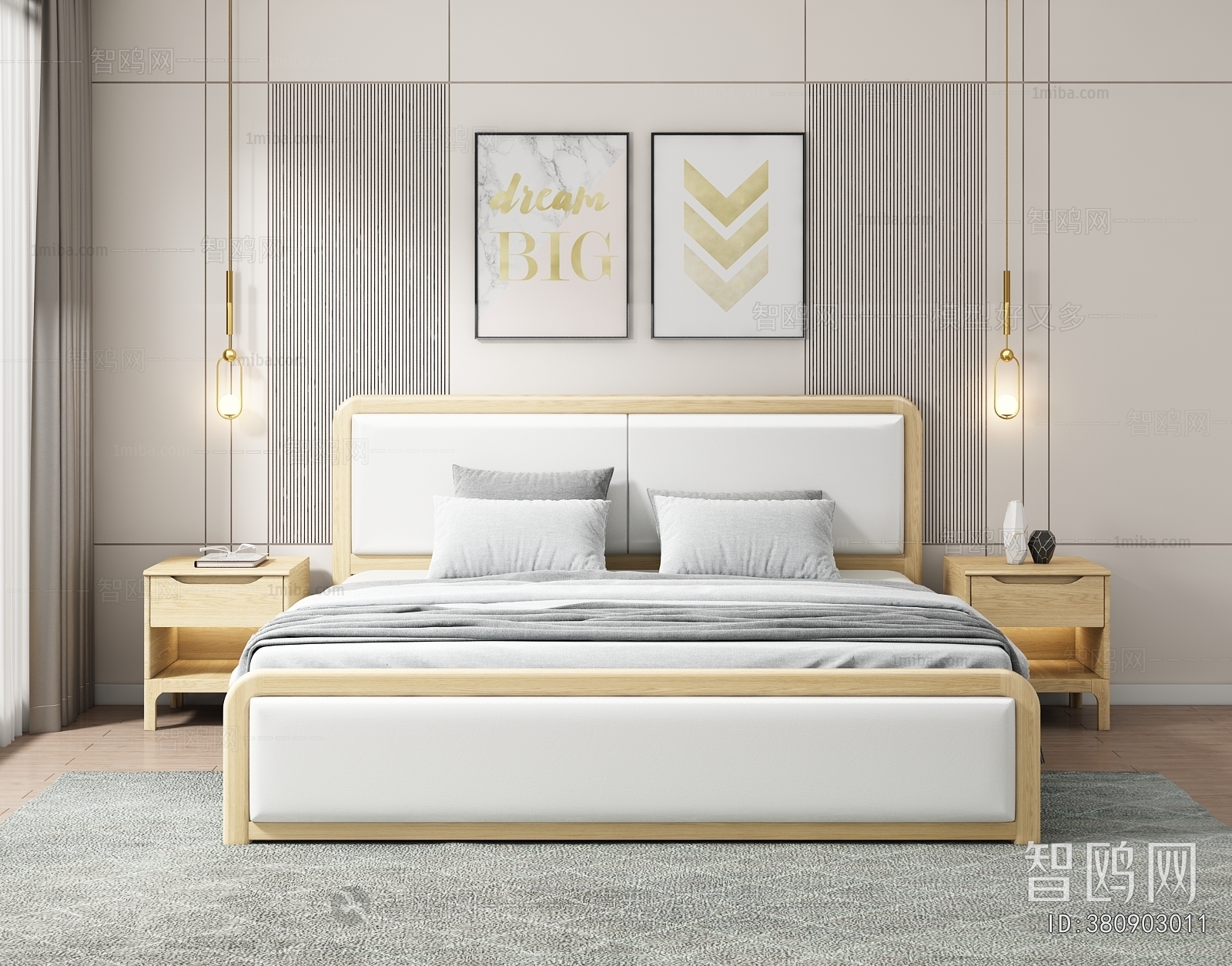 Modern Double Bed
