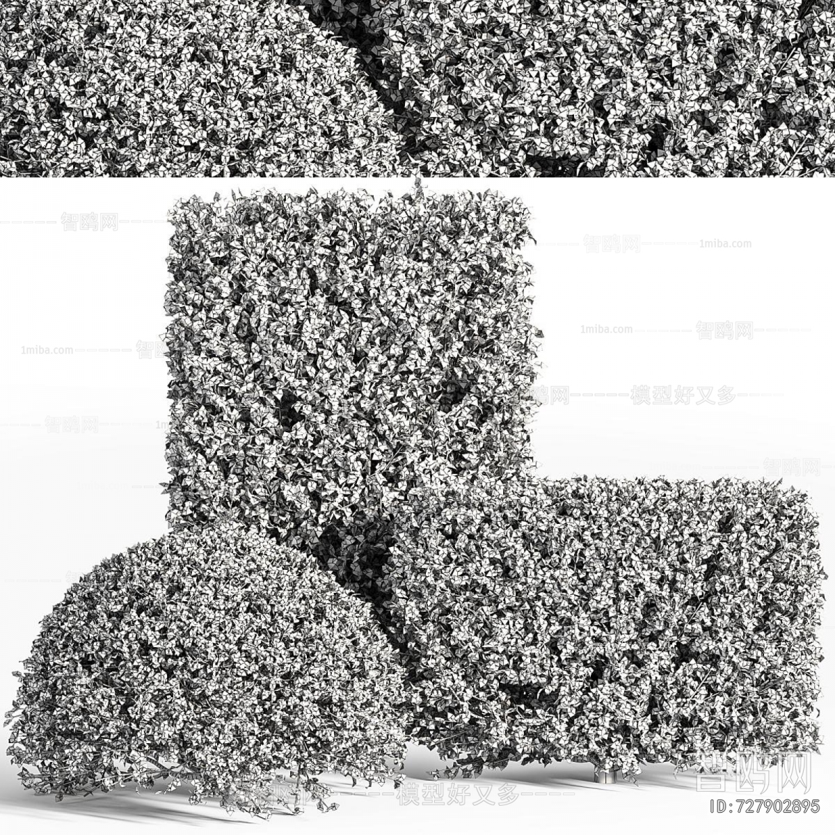 Modern Shrubbery