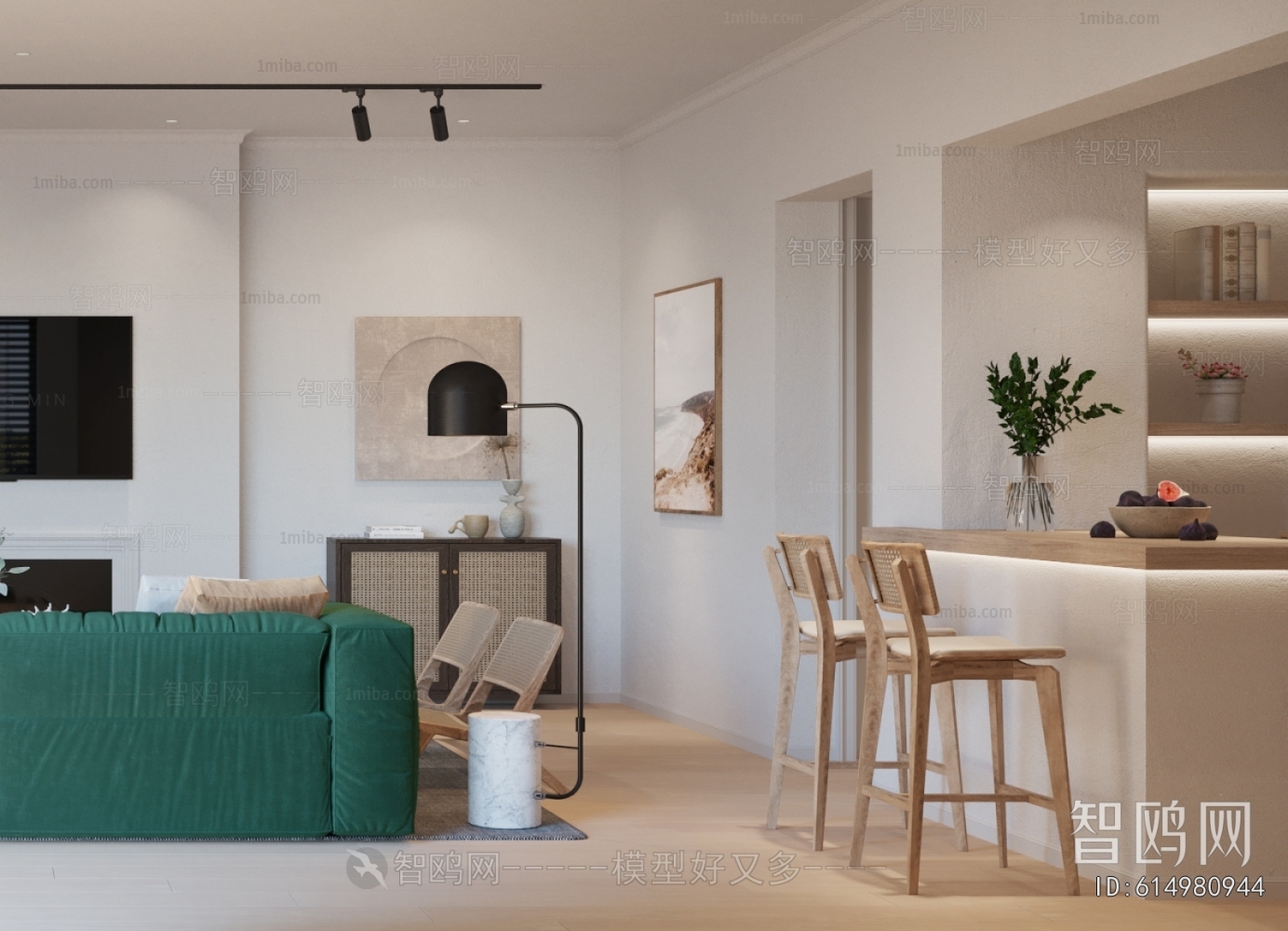 Nordic Style A Living Room