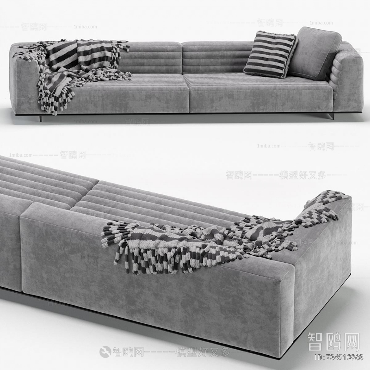 Modern Multi Person Sofa