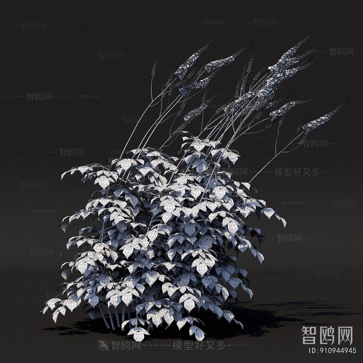 Modern Flowers And Grass