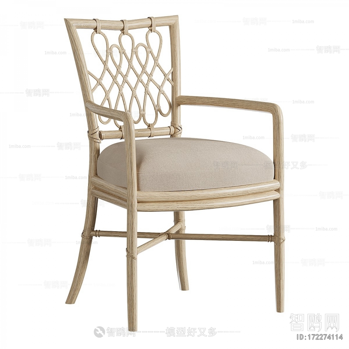 Wabi-sabi Style Lounge Chair