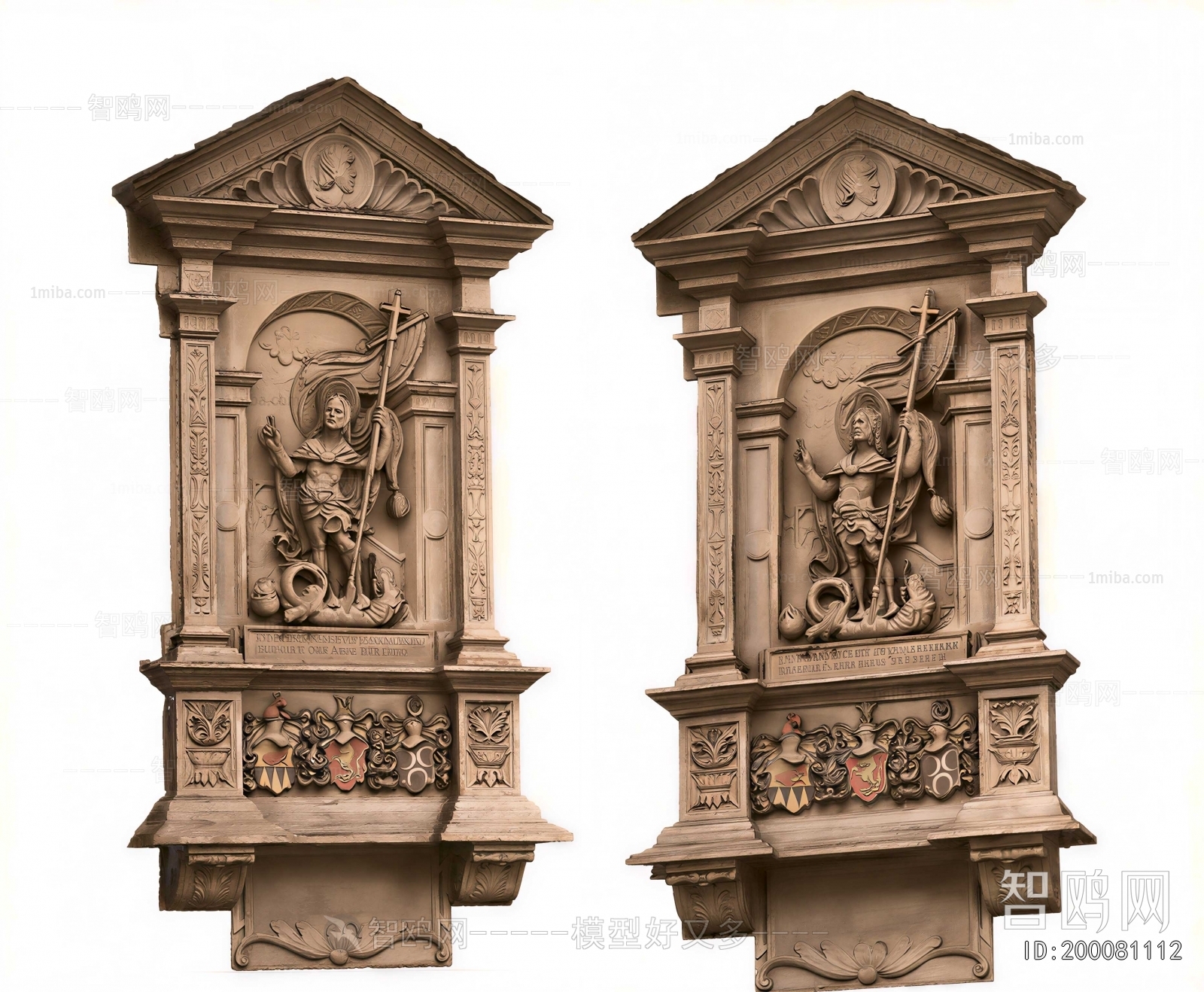European Style Sculpture Sketch