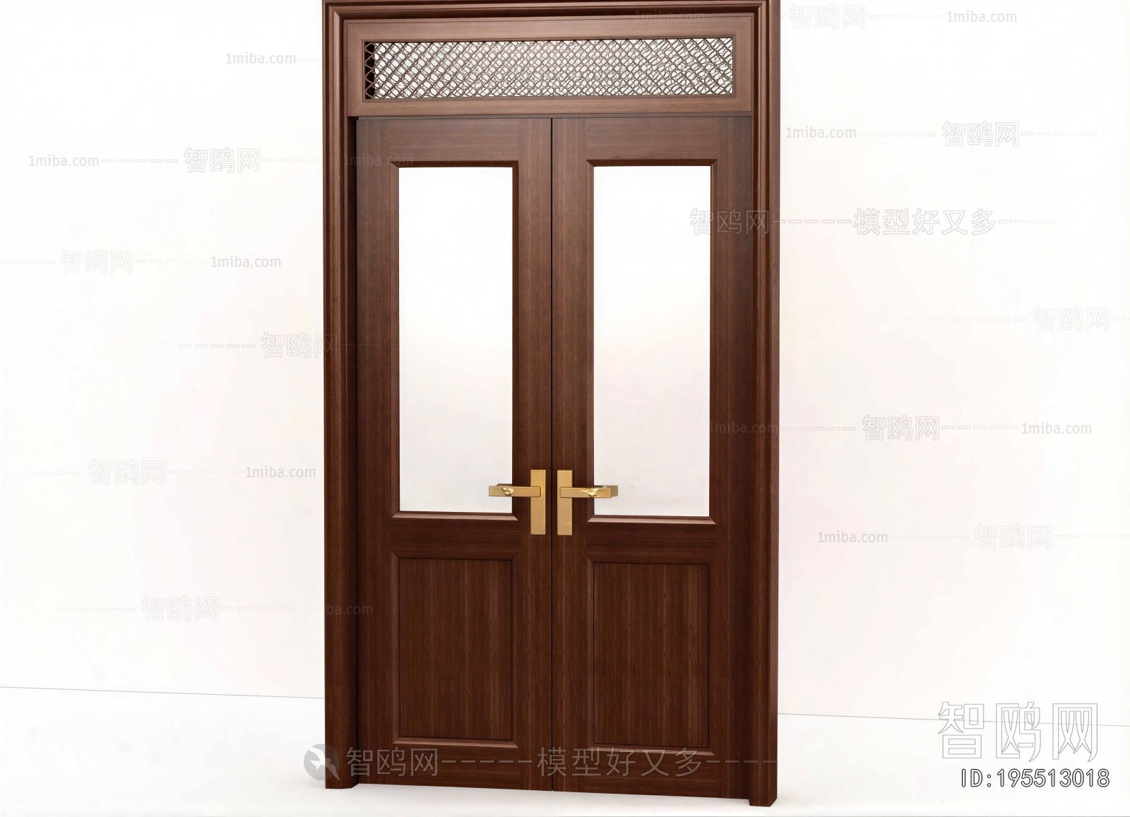 New Chinese Style Double Door