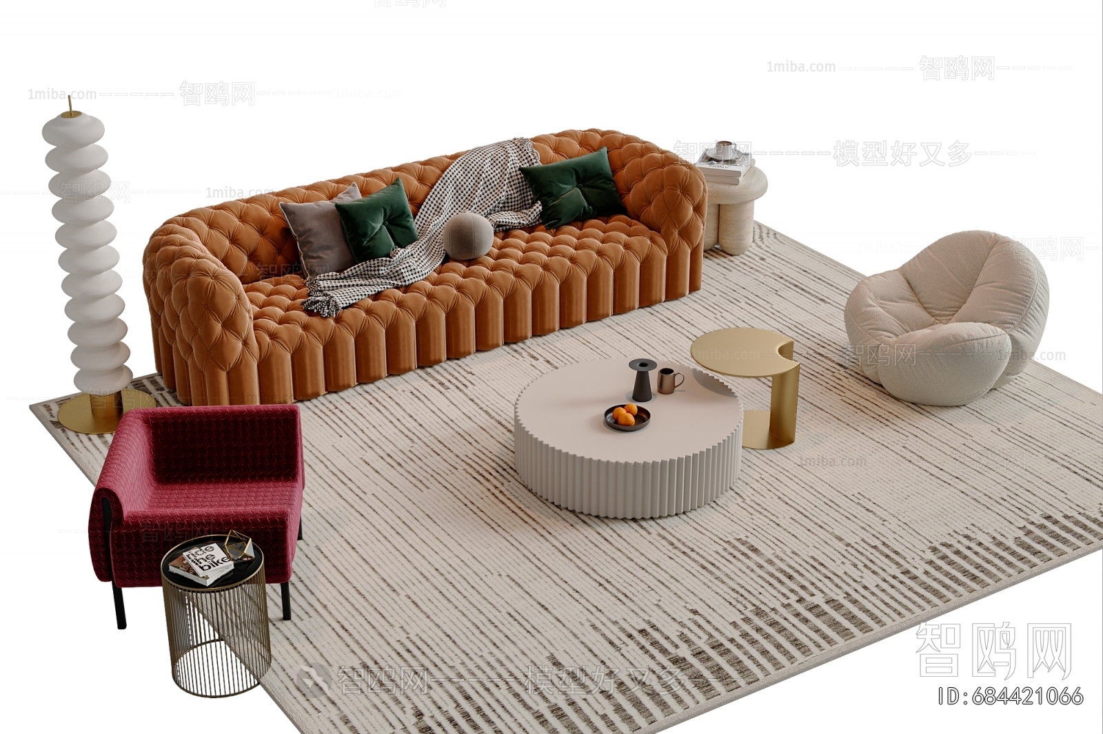 French Style Sofa Combination