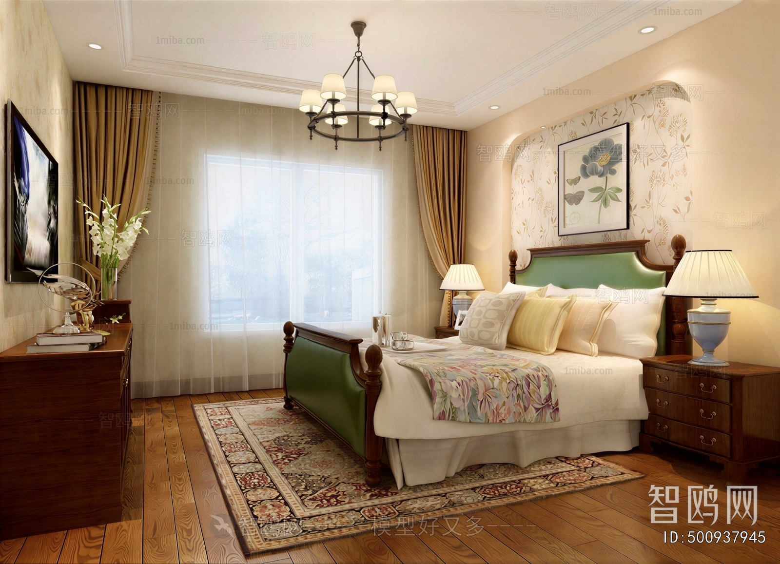 American Style Bedroom