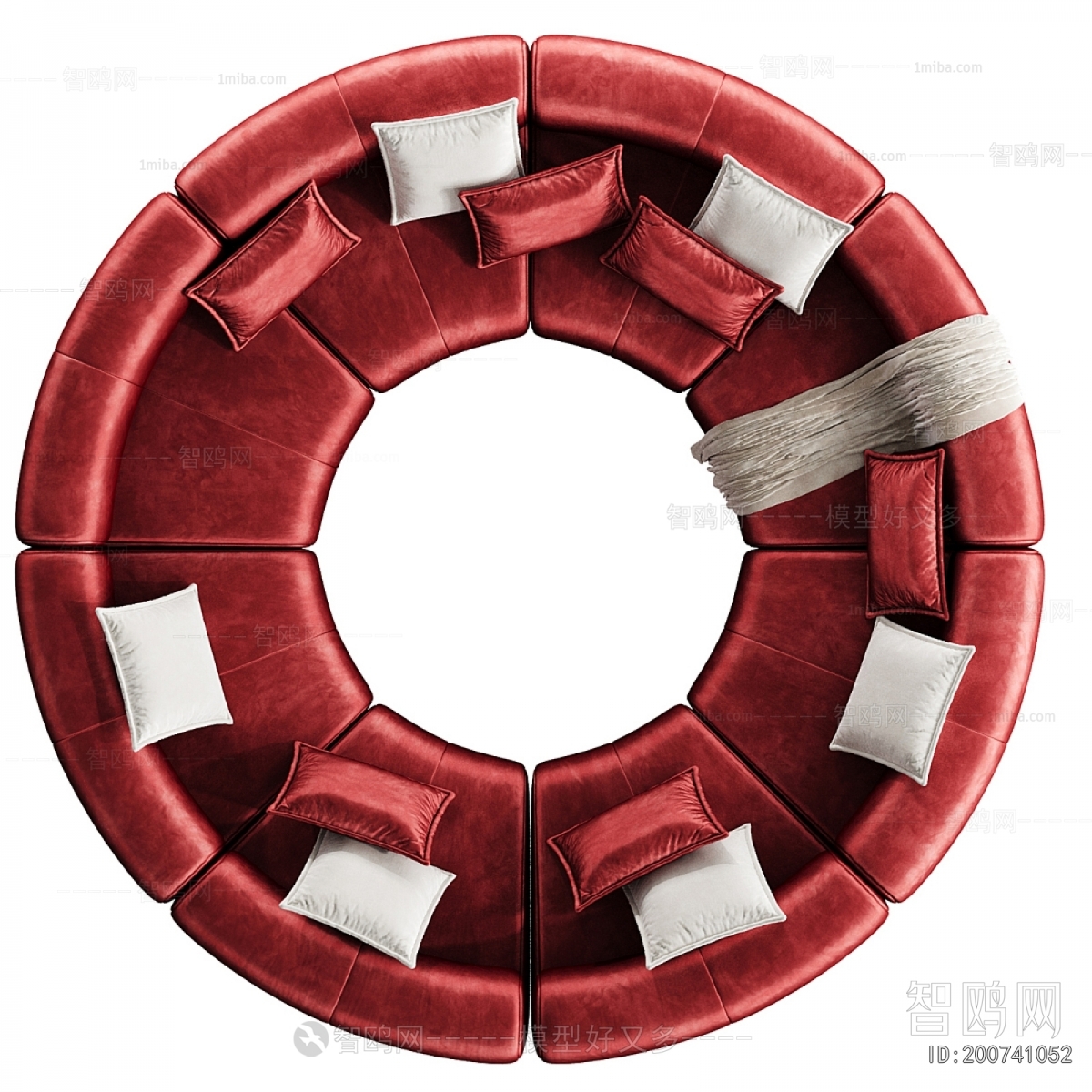Modern Curved Sofa